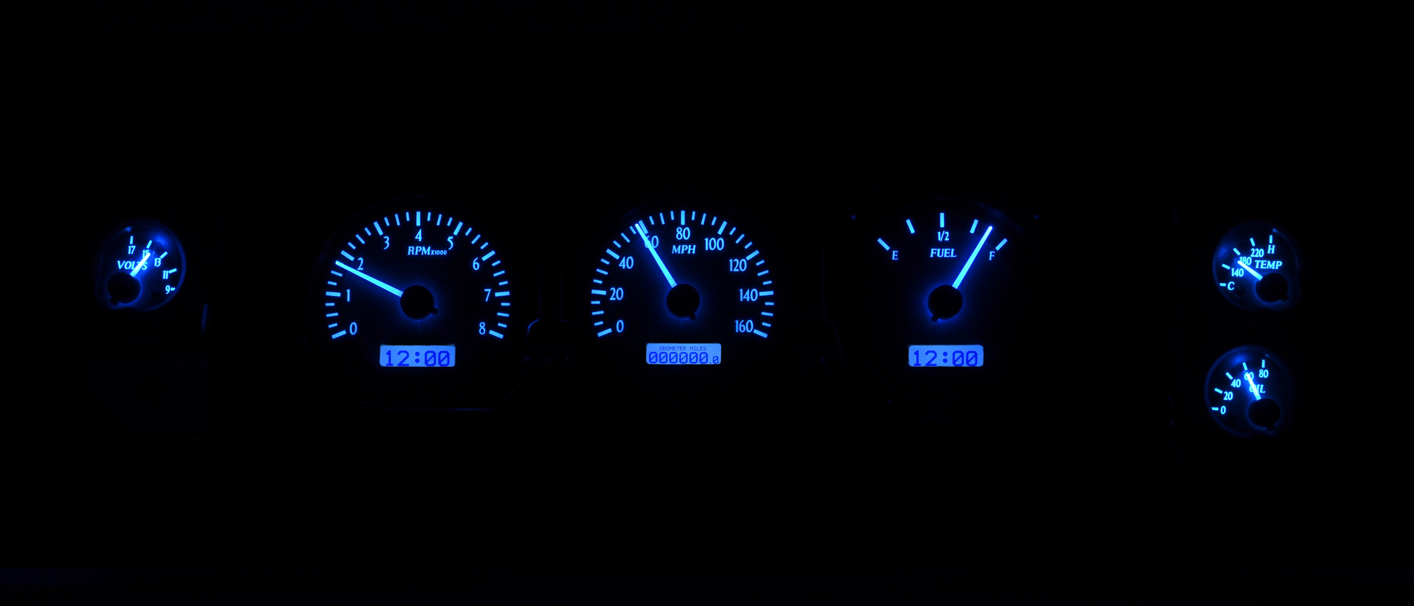 Dakota Digital VHX-70C-CVL — 1970–72 Chevy Chevelle / El Camino VHX Gauge Kit