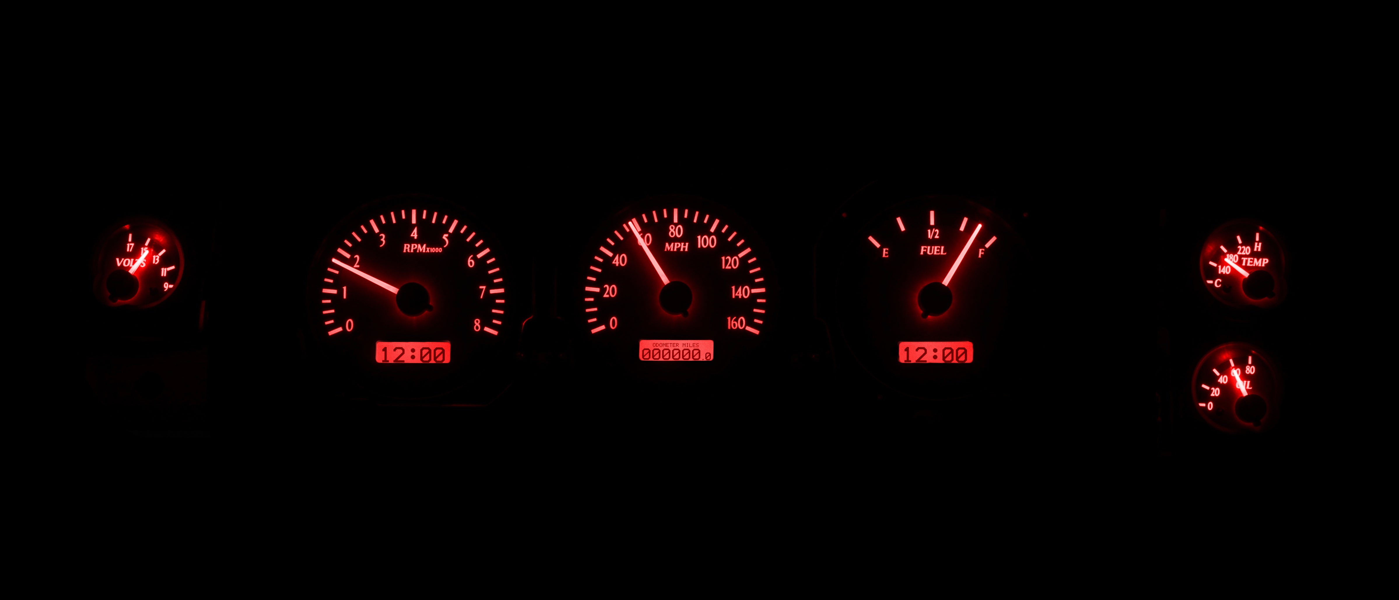 Dakota Digital VHX-70C-CVL — 1970–72 Chevy Chevelle / El Camino VHX Gauge Kit