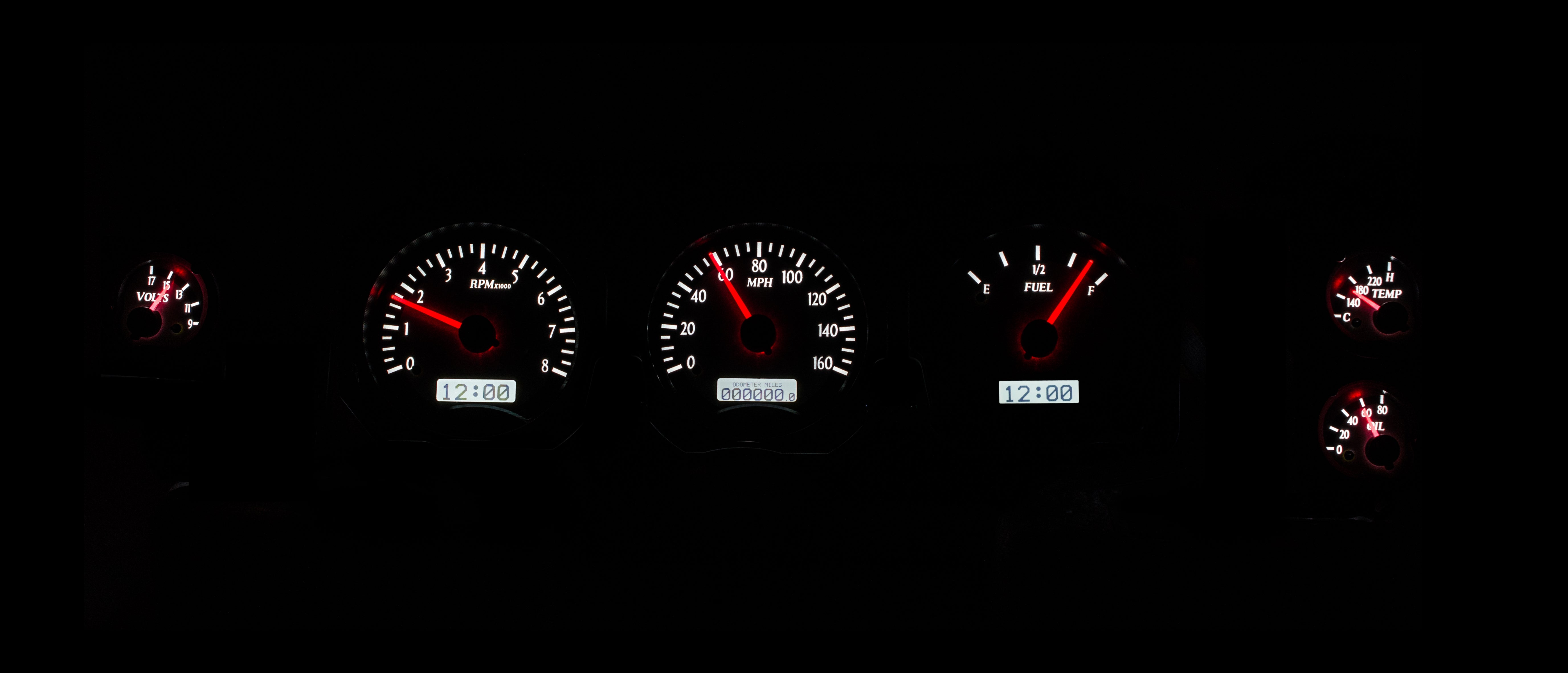Dakota Digital VHX-70C-CVL — 1970–72 Chevy Chevelle / El Camino VHX Gauge Kit