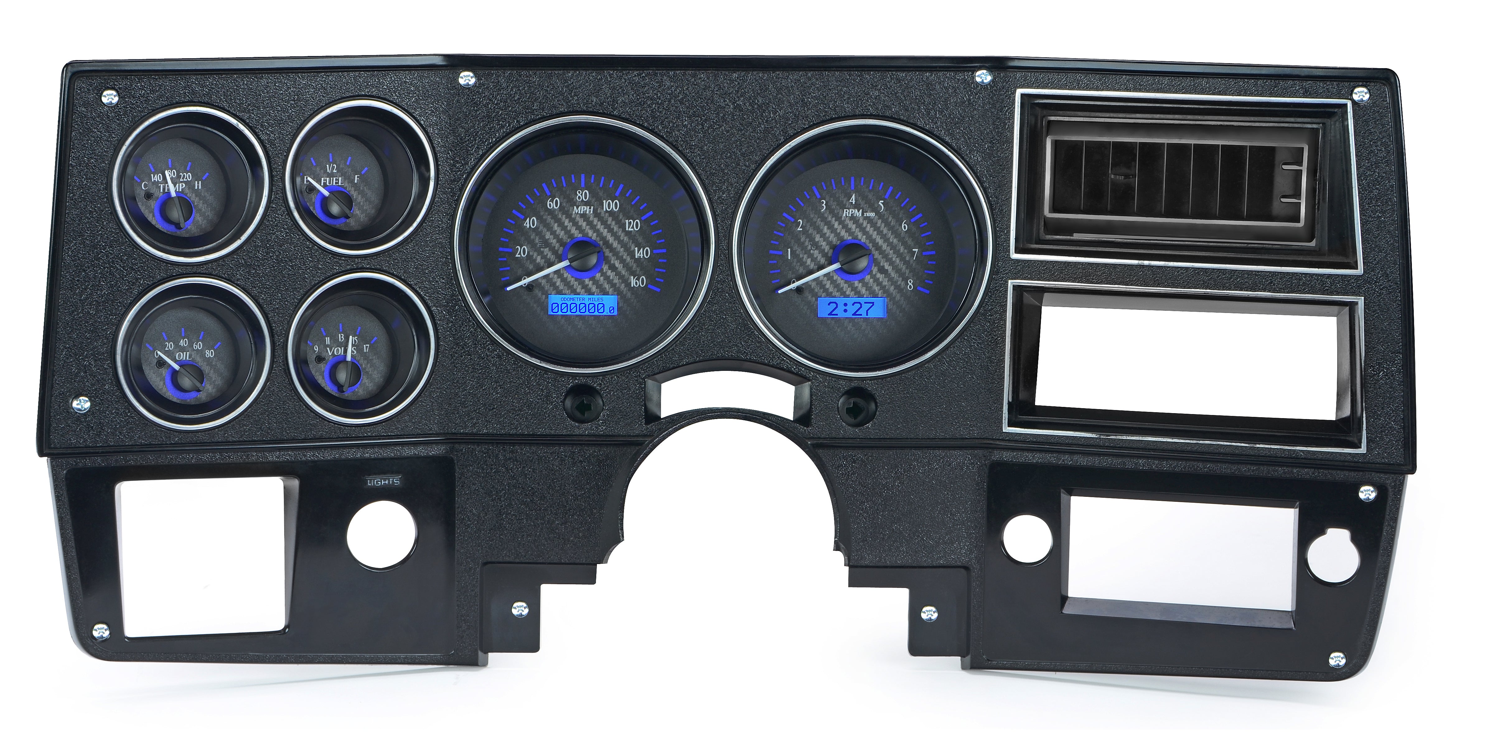 Dakota Digital VHX-73C-PU — 1973–1987 Chevy/GMC C10 Truck VHX Instrument System
