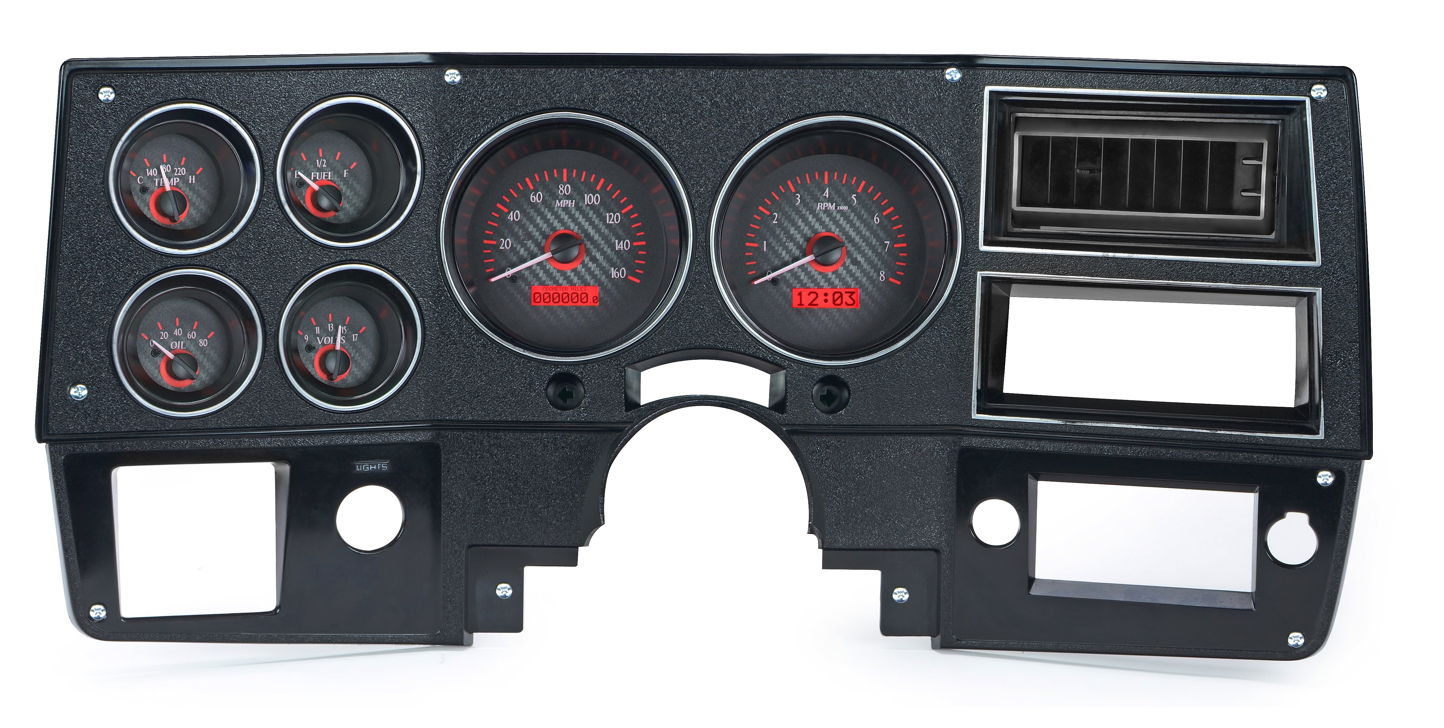 Dakota Digital VHX-73C-PU — 1973–1987 Chevy/GMC C10 Truck VHX Instrument System
