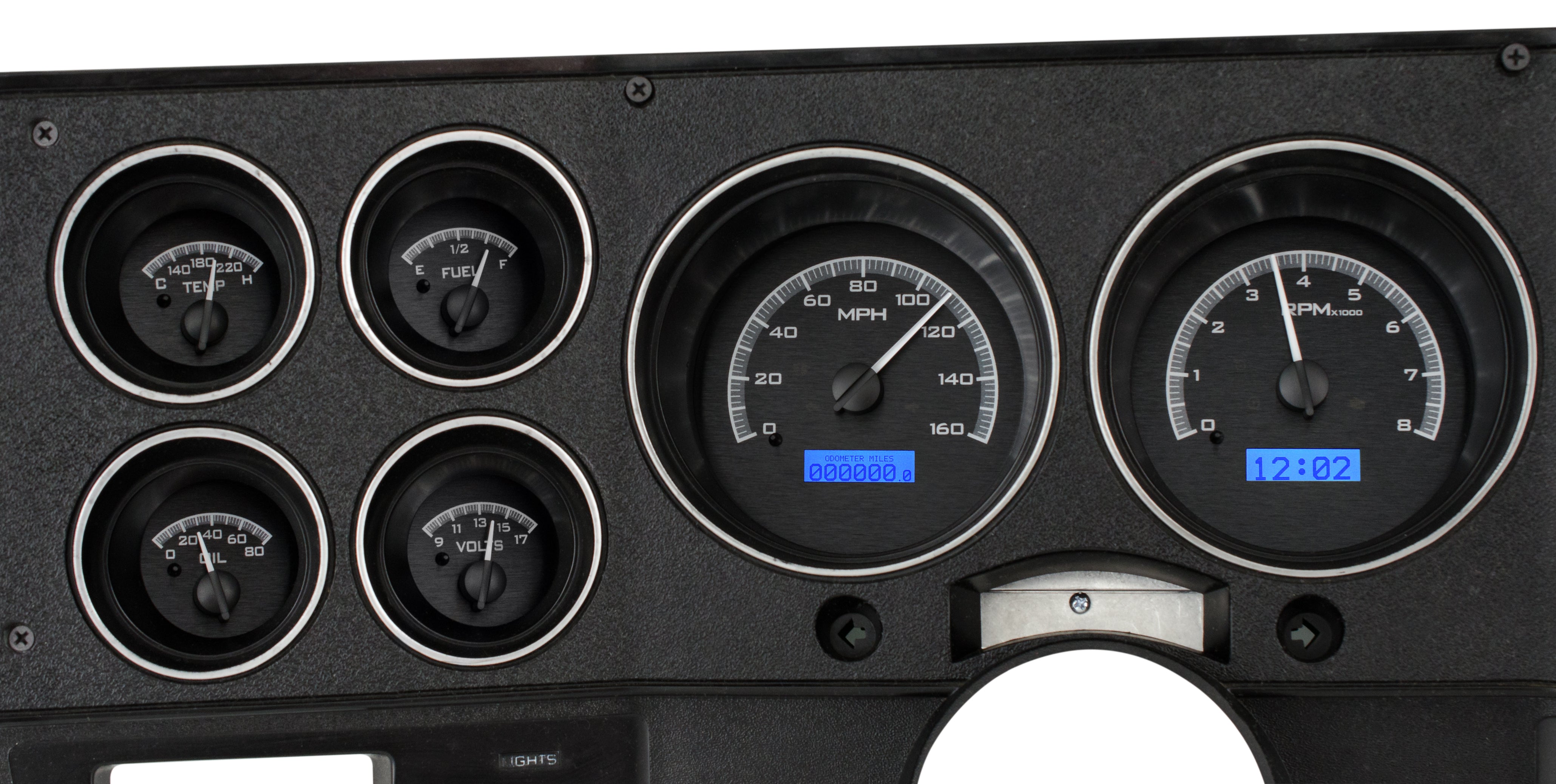 Dakota Digital VHX-73C-PU — 1973–1987 Chevy/GMC C10 Truck VHX Instrument System
