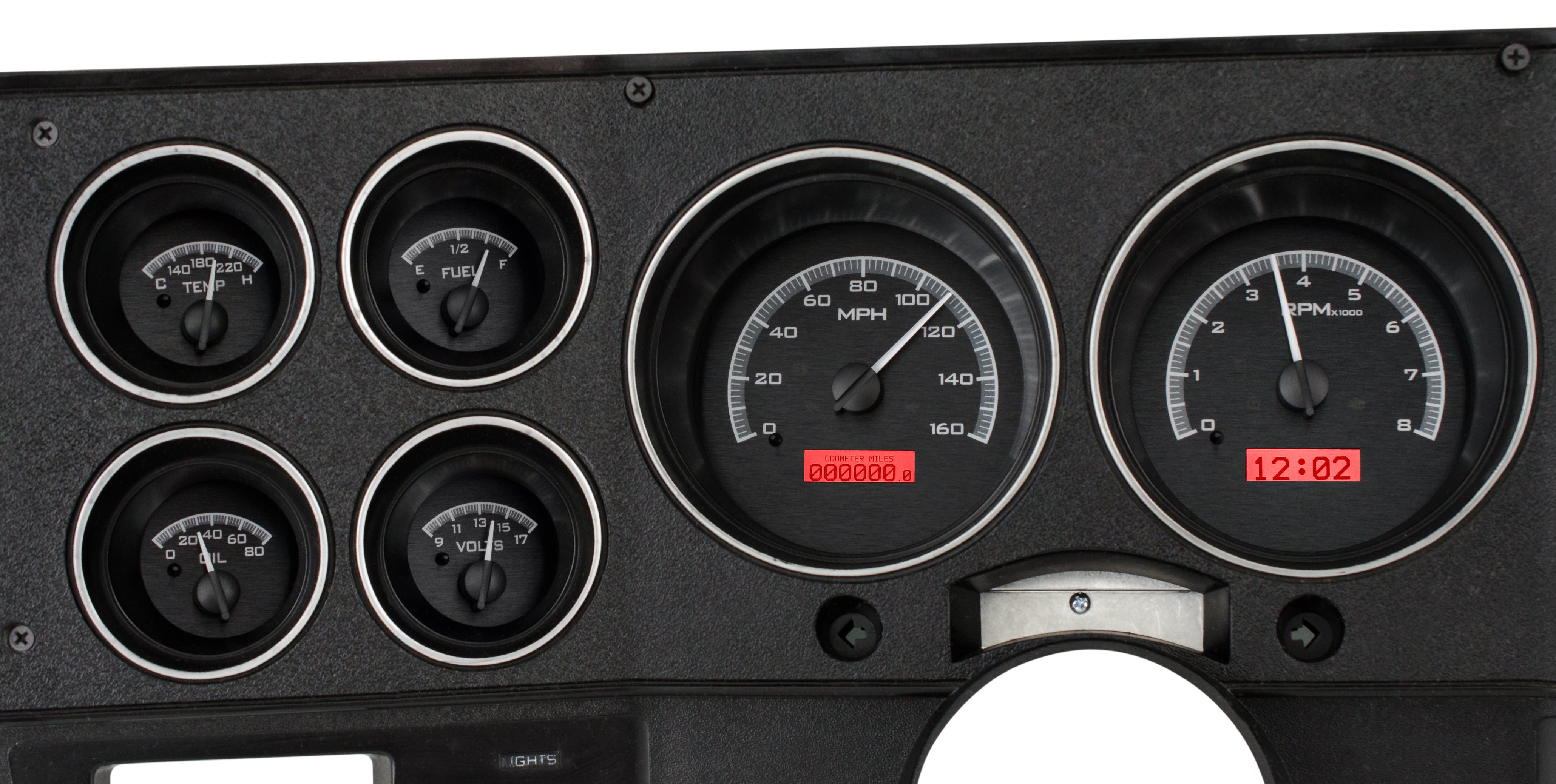 Dakota Digital VHX-73C-PU — 1973–1987 Chevy/GMC C10 Truck VHX Instrument System