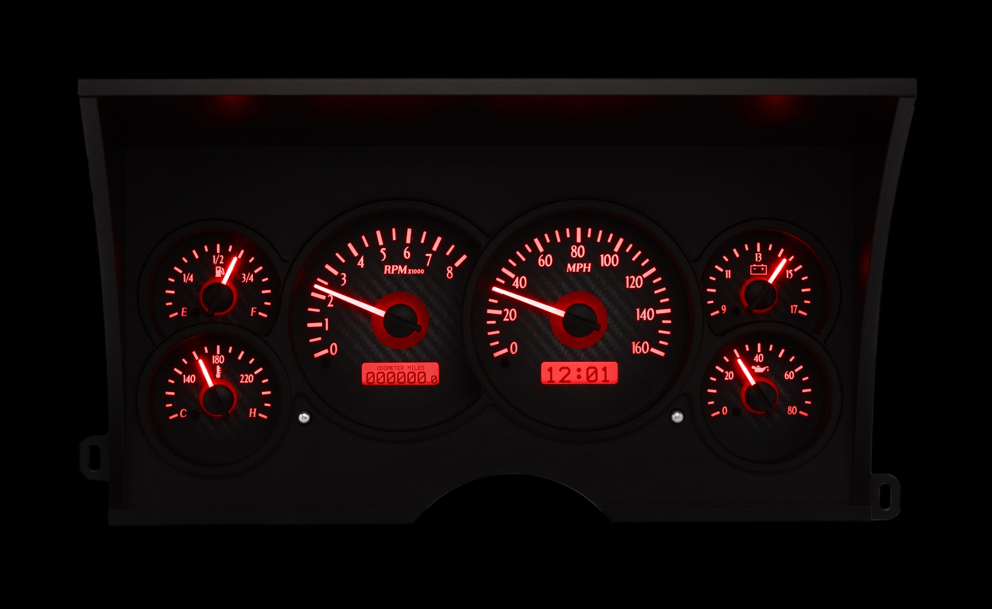 Dakota Digital VHX-88C-PU — 1988–1994 Chevy/GMC C/K Truck VHX Instrument System