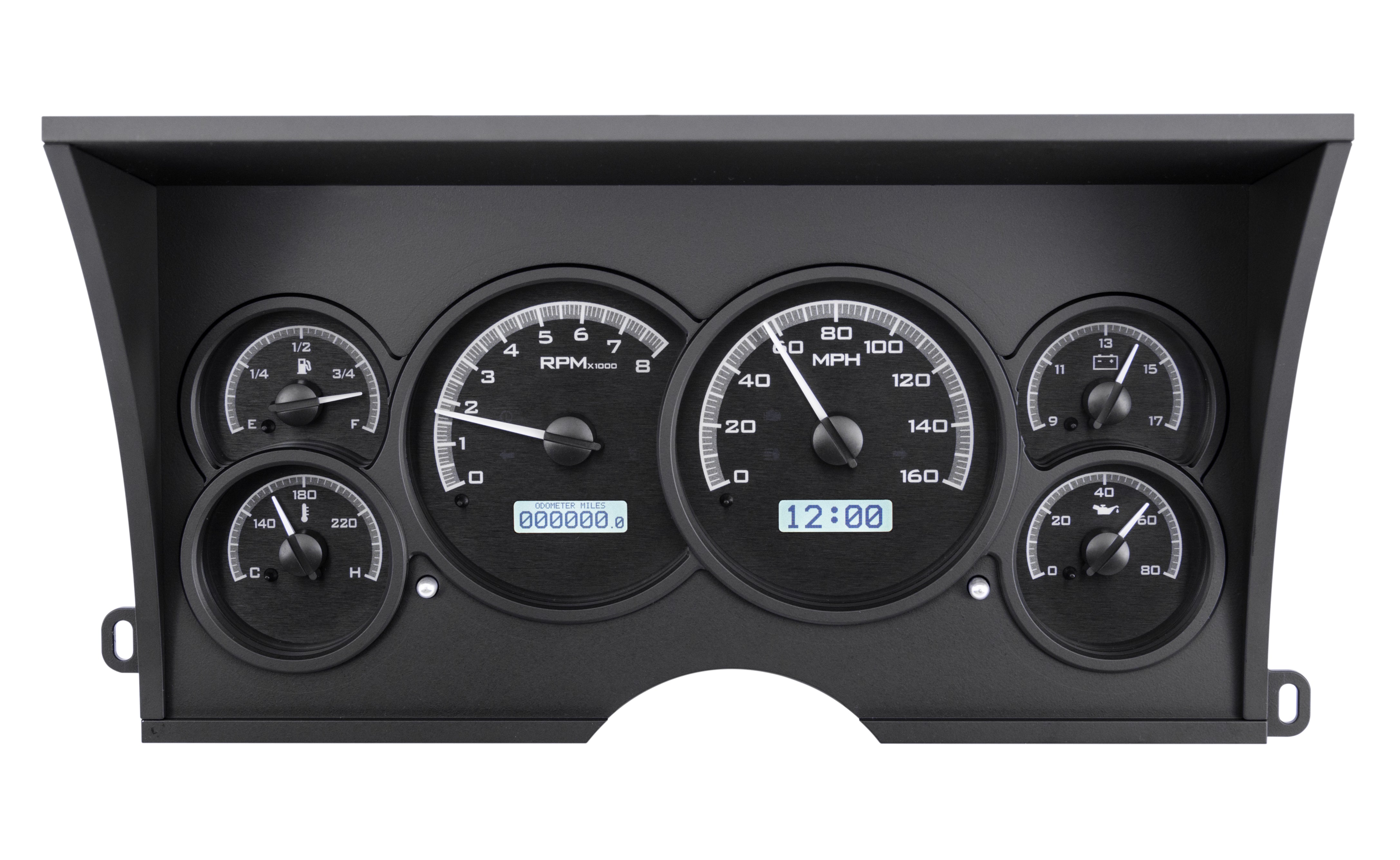 Dakota Digital VHX-88C-PU — 1988–1994 Chevy/GMC C/K Truck VHX Instrument System