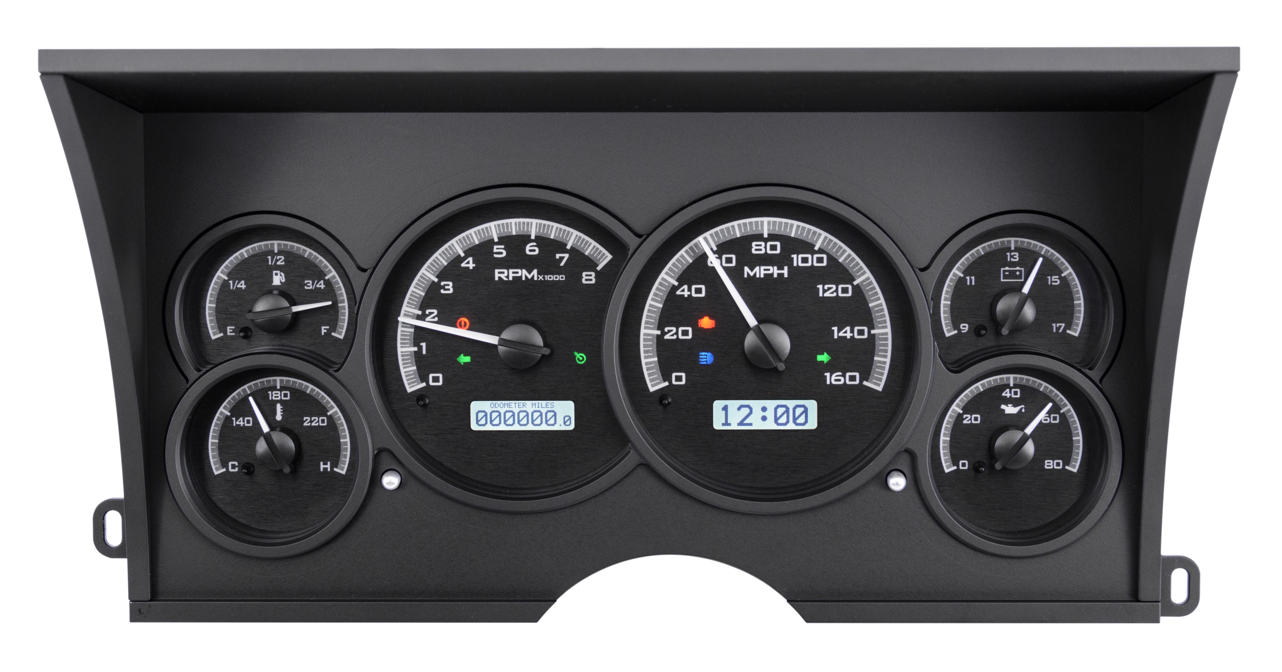 Dakota Digital VHX-88C-PU — 1988–1994 Chevy/GMC C/K Truck VHX Instrument System
