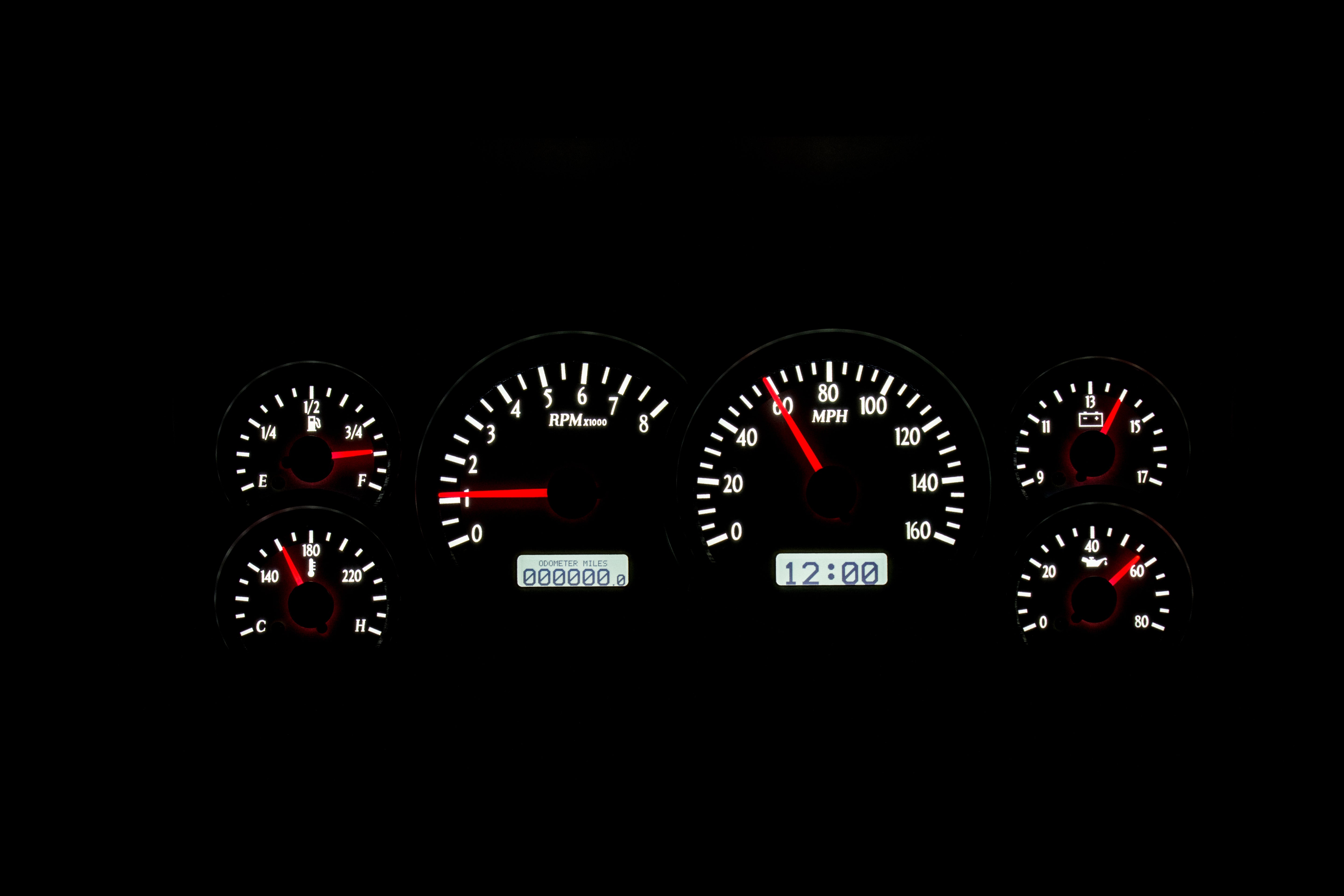 Dakota Digital VHX-88C-PU — 1988–1994 Chevy/GMC C/K Truck VHX Instrument System