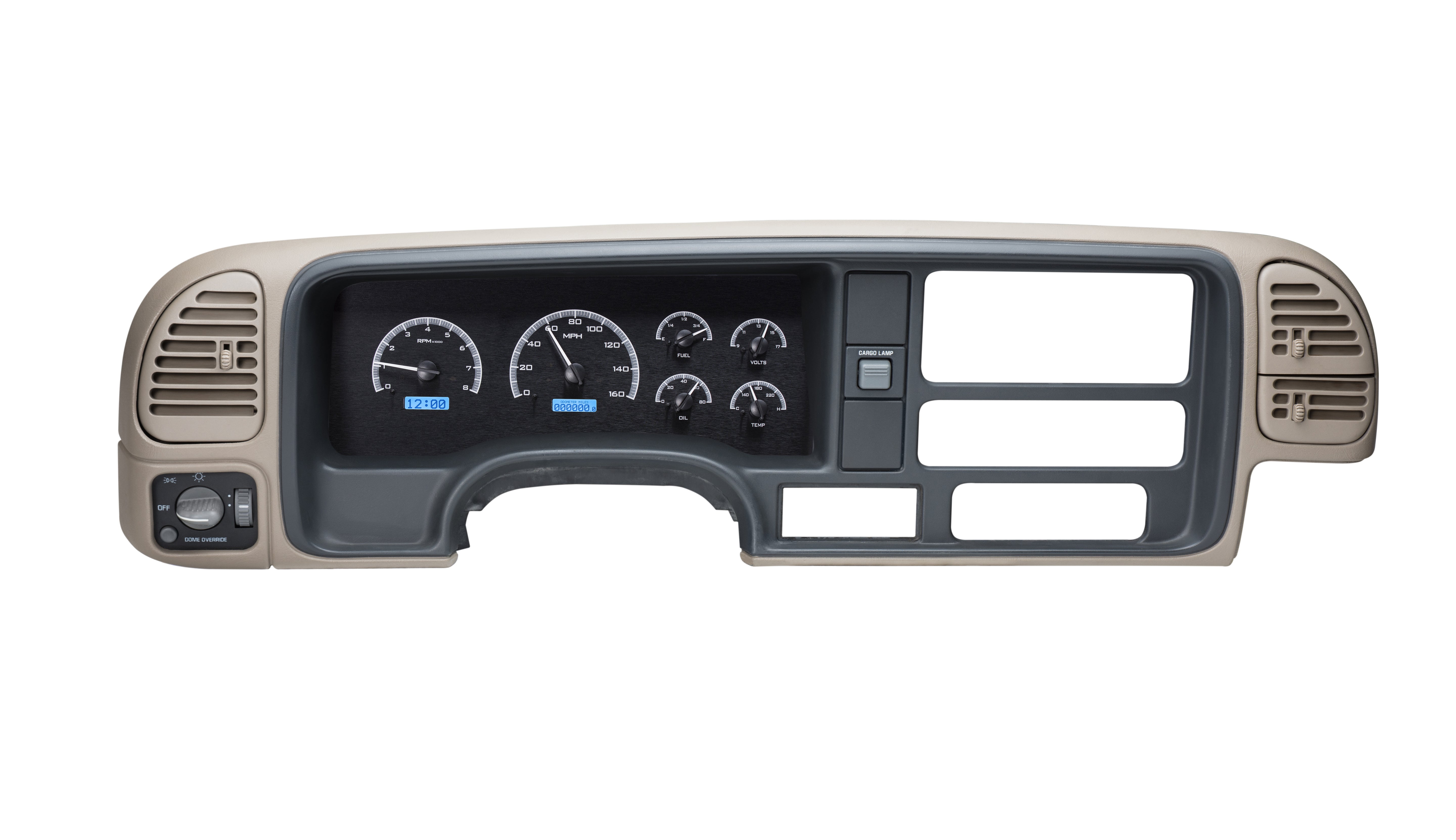 Dakota Digital VHX-95C-PU — 1995–1998 GM Truck & 1995–2000 Chevy/GMC SUV/HD VHX Instrument System