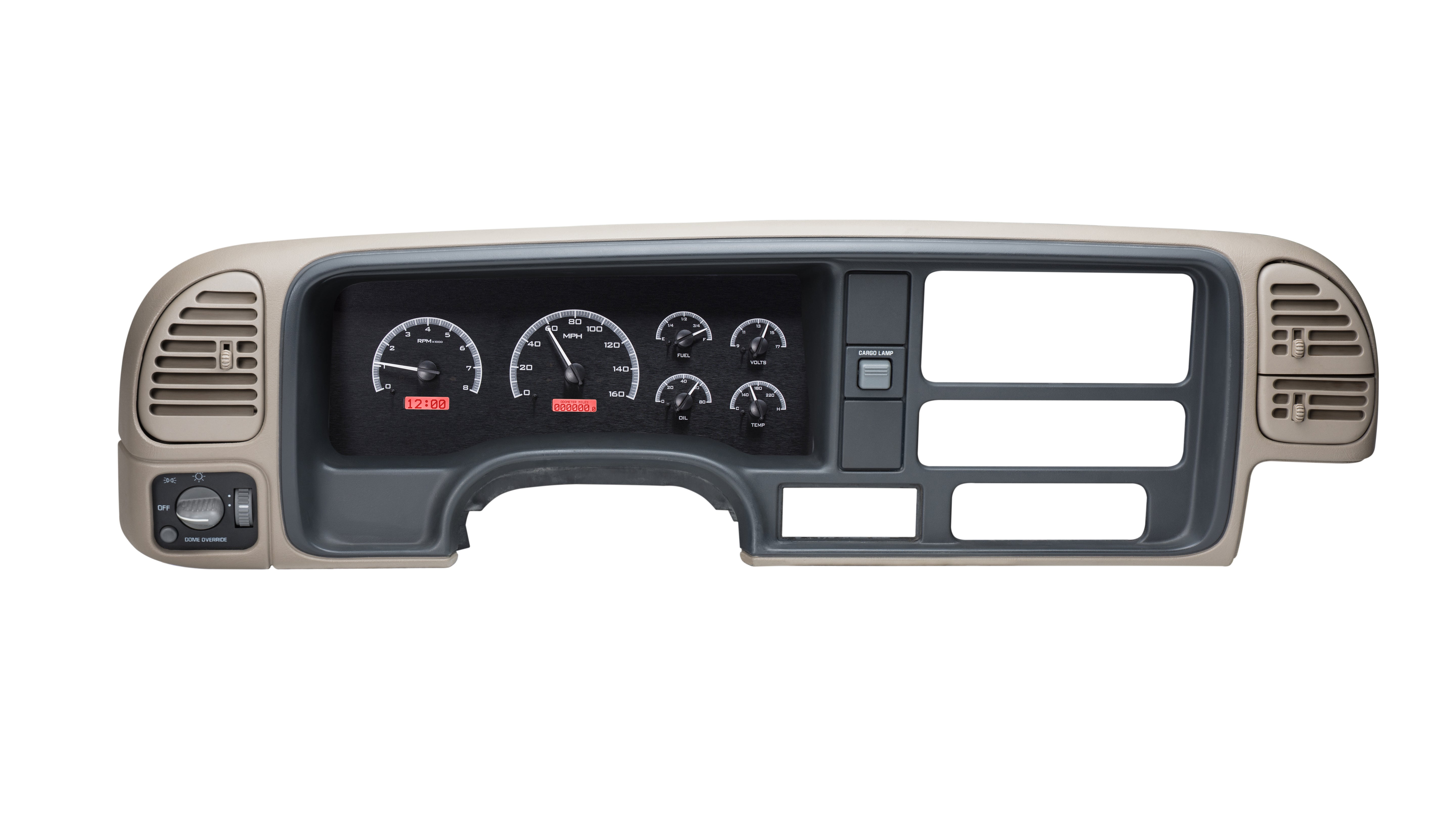Dakota Digital VHX-95C-PU — 1995–1998 GM Truck & 1995–2000 Chevy/GMC SUV/HD VHX Instrument System