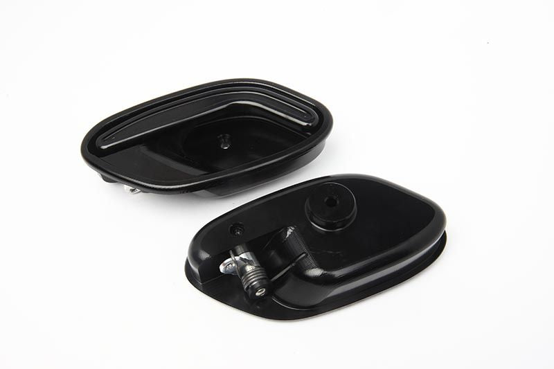 Fesler Billet Interior Door Handles — 6061-T6, Delrin® Bushings, Universal Cable Kit