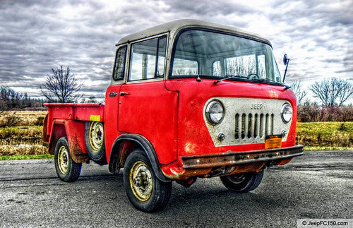 1955-64 Willys/Jeep FC-150 and FC-170 windshield