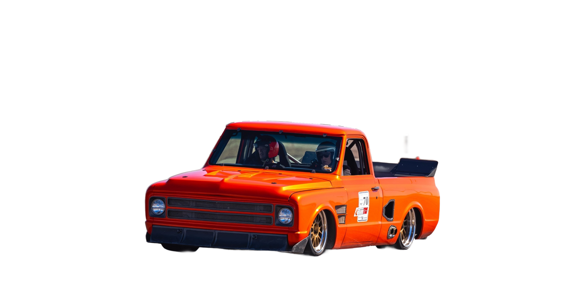 Orange 1967-72 Chevy C10