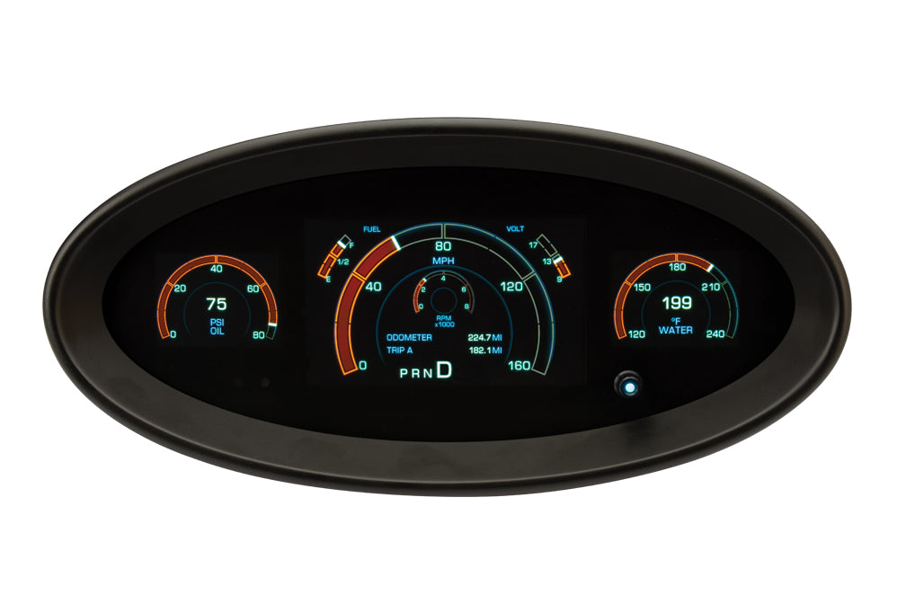 Dakota Digital GRFX-2017 - Universal Elliptical GRFX Instrument System