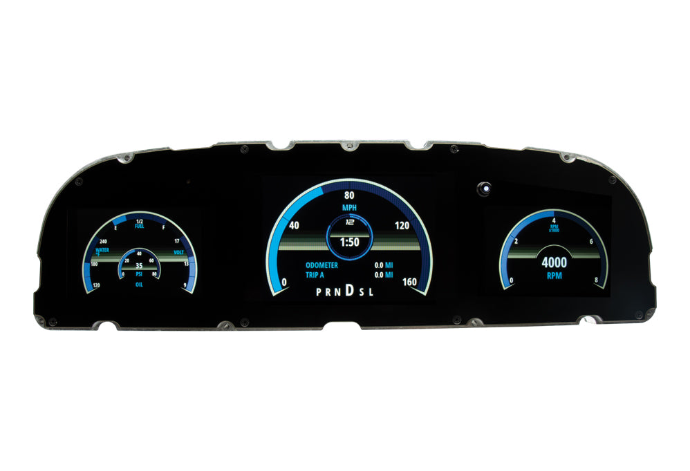 Dakota Digital GRFX-60C-PU - 1960-1963 Chevy/GMC Truck GRFX Instrument System
