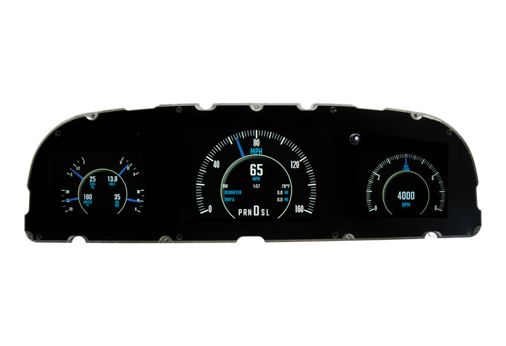 Dakota Digital GRFX-60C-PU - 1960-1963 Chevy/GMC Truck GRFX Instrument System