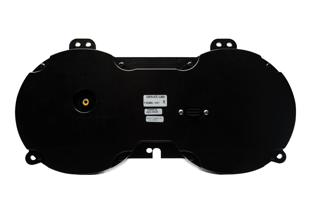 Dakota Digital GRFX-67C-CAM - 1967-1968 Camaro/Firebird GRFX Instrument System