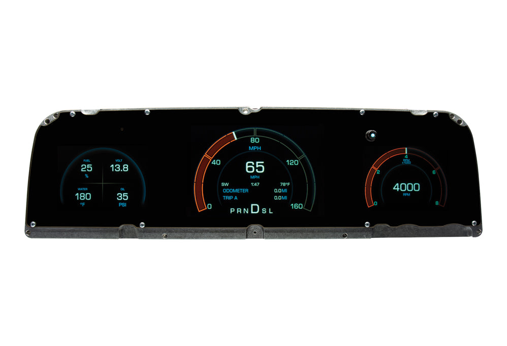 Dakota Digital GRFX-64C-PU - 1964-1966 Chevy/GMC Truck GRFX Instrument System