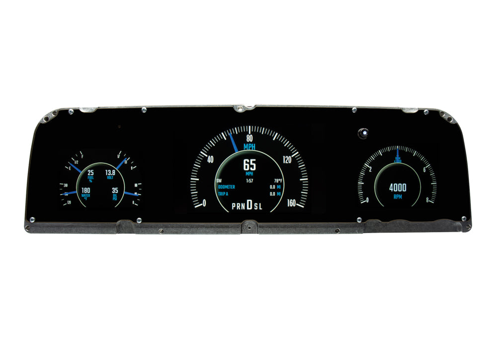 Dakota Digital GRFX-64C-PU - 1964-1966 Chevy/GMC Truck GRFX Instrument System