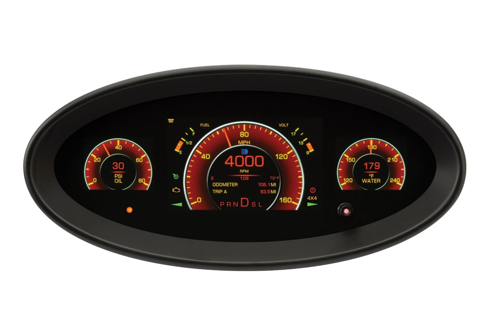 Dakota Digital GRFX-2017 - Universal Elliptical GRFX Instrument System