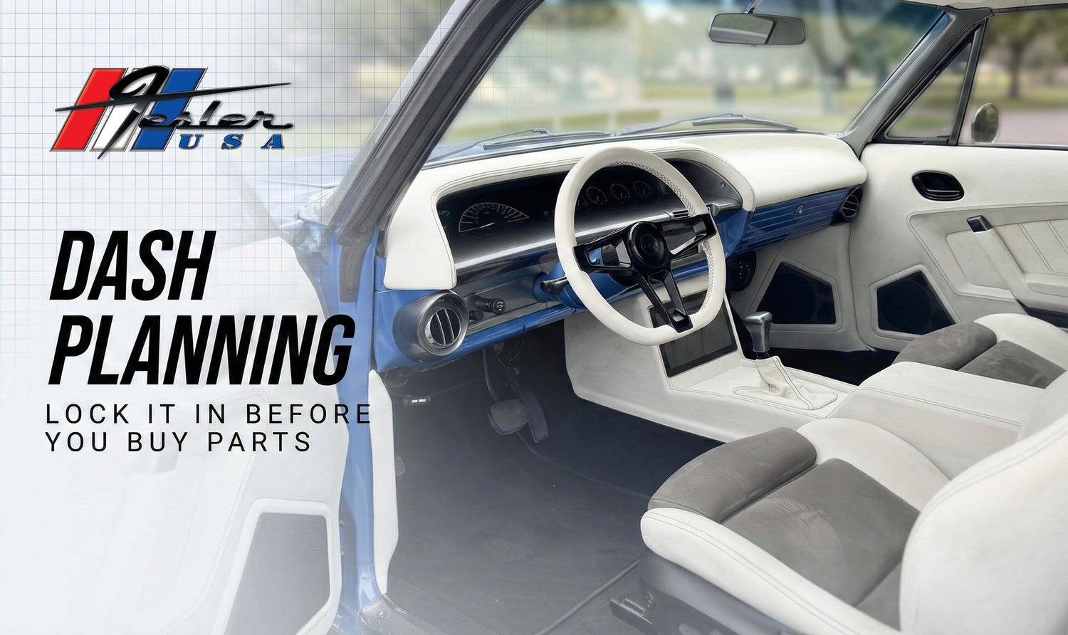 Dash Planning 101: How to Get a Tesla-Clean Dash in a Classic (Without Regret)