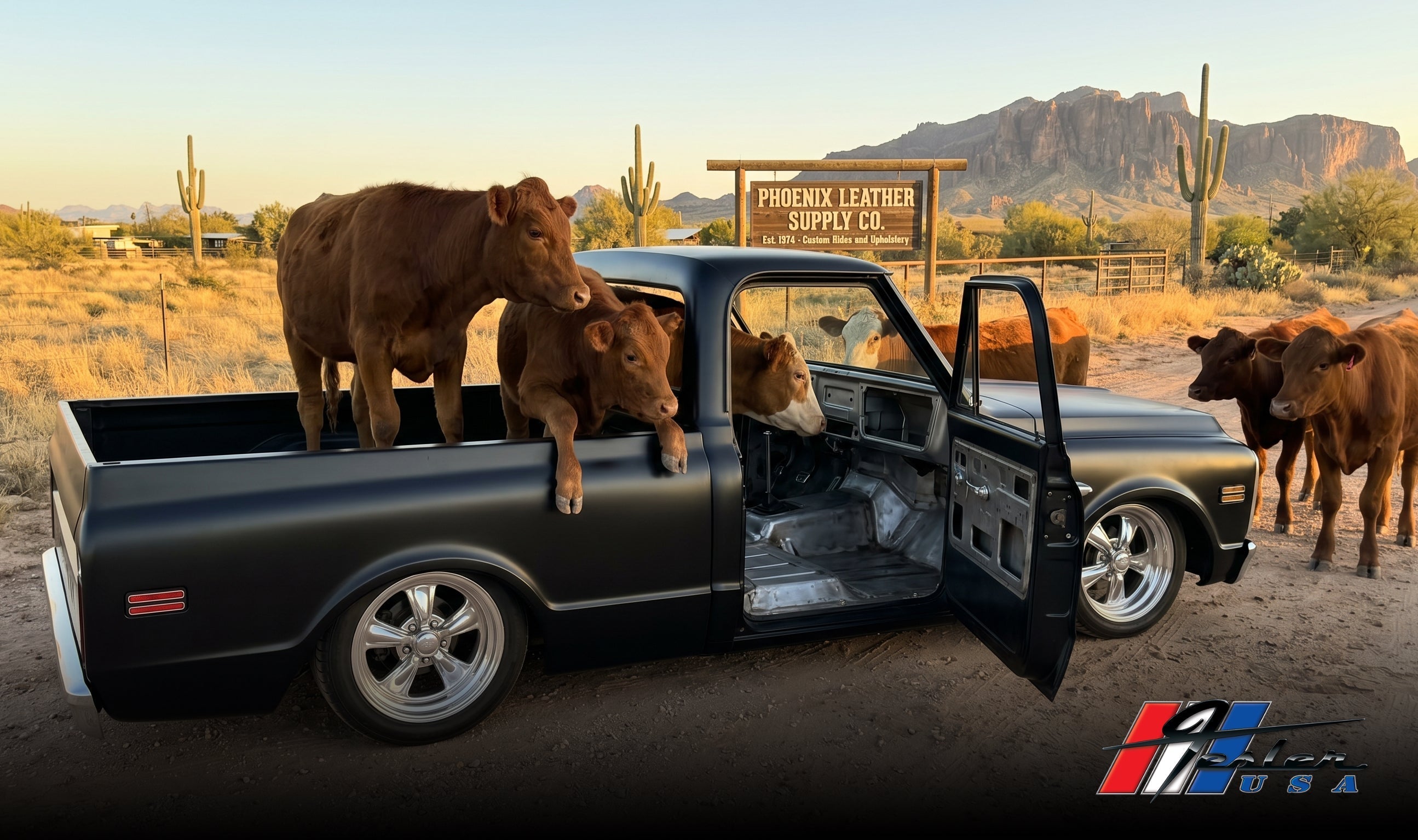 The Complete Leather Guide for Classic Car and Truck Interiors: Types, Grades, Colors, Care, and What Your Upholsterer Won't Tell You