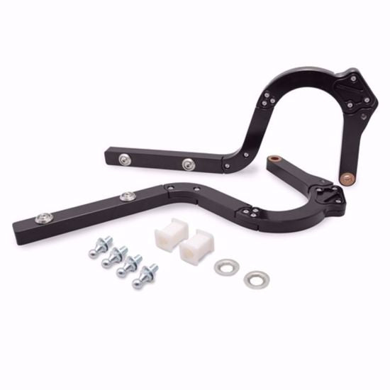 Ringbrothers Charger Deck Lid Hinges (1965–1970) | Billet 6061-T6 Pair