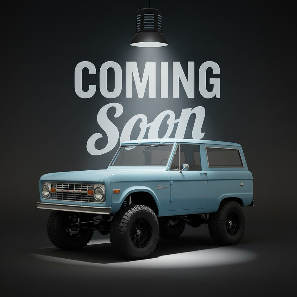 1966-76 Ford Bronco DOT Flush Mount Trim Less Glass. Made in America. (Pre Order)