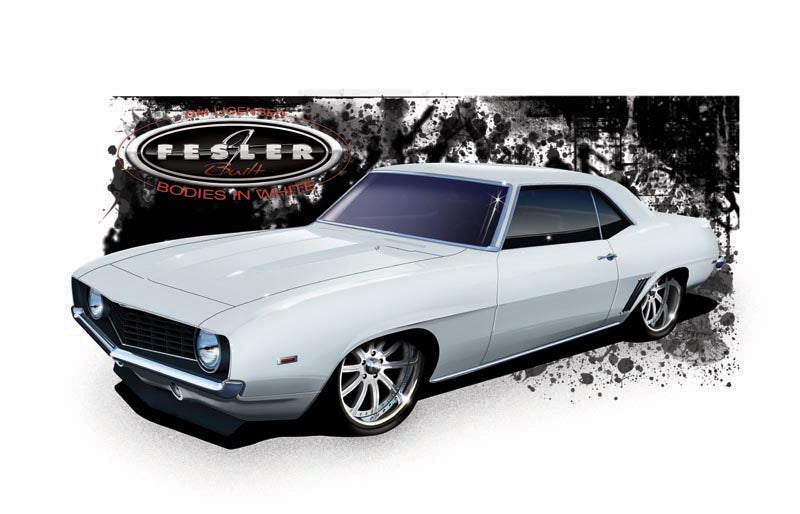 1967-69 Chevrolet Camaro Body In White by Fesler USA Phoenix AZ