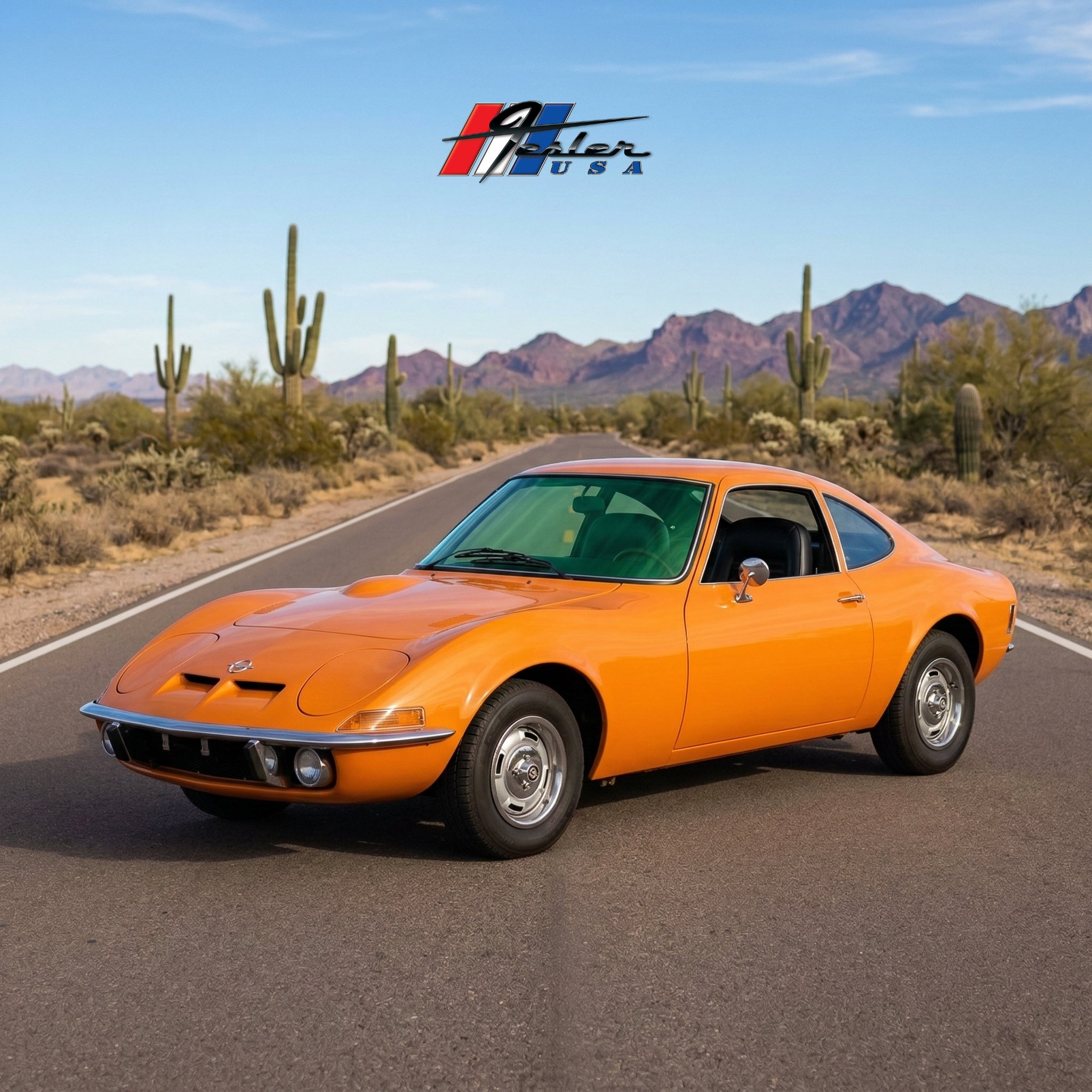 1968-1973 Opel GT 1900 Windshield