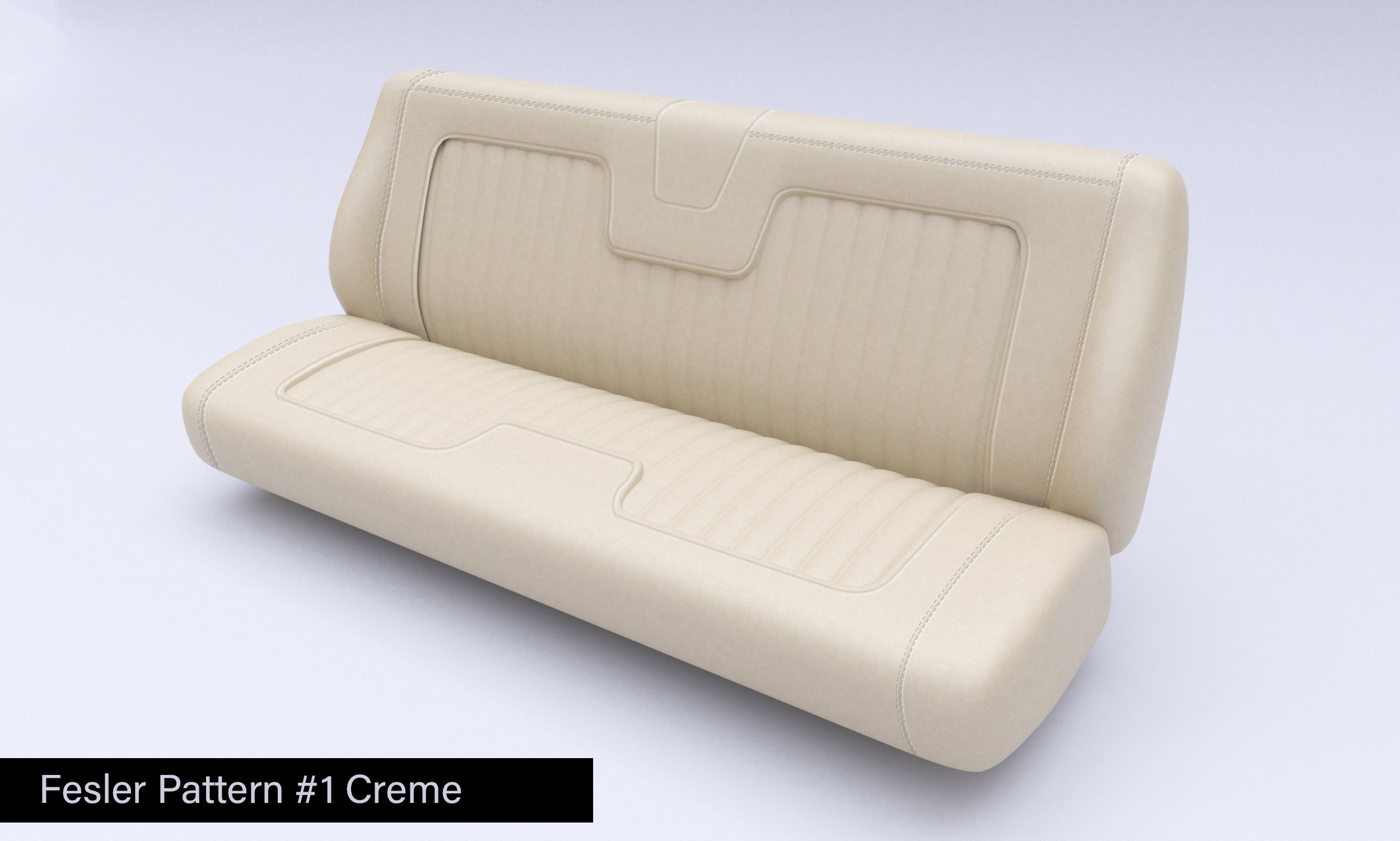 FESLER USA Custom Bench Seat Style C