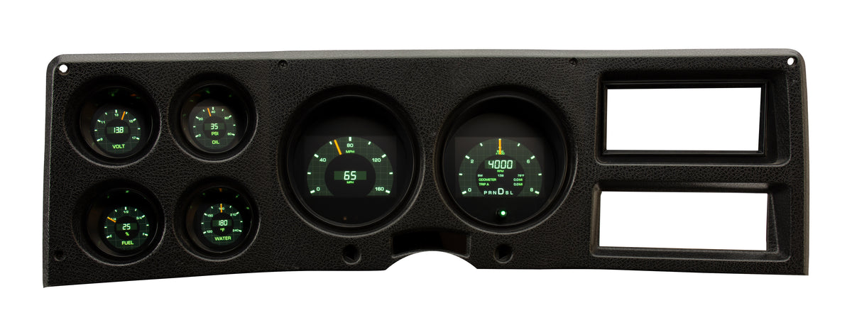 Dakota Digital GRFX-73C-PU full digital gauge screen for 1973-1987 Squarebody Chevy GMC C10 truck multiple display themes