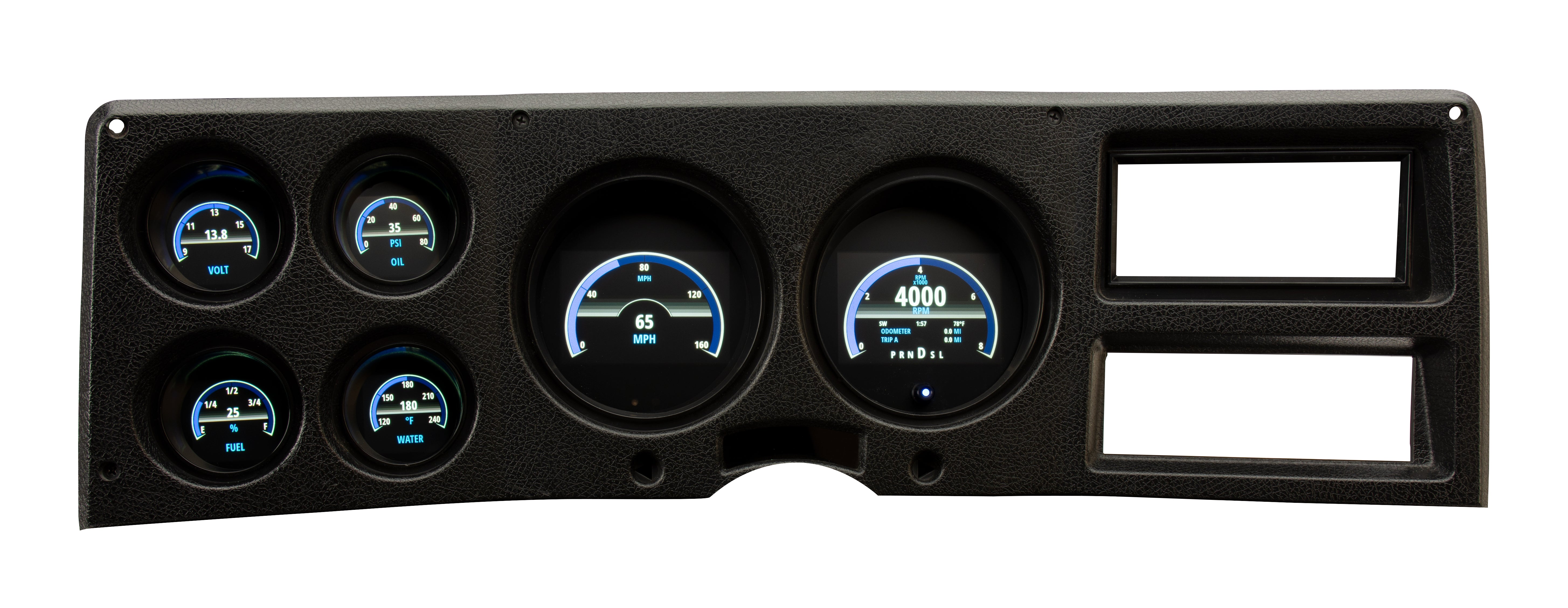 DCC ディープチェンジクレアチン Dakota Digital GRFX-73C-PU — 1973–1987 Chevy/GMC C10 Truck GRFX Instru