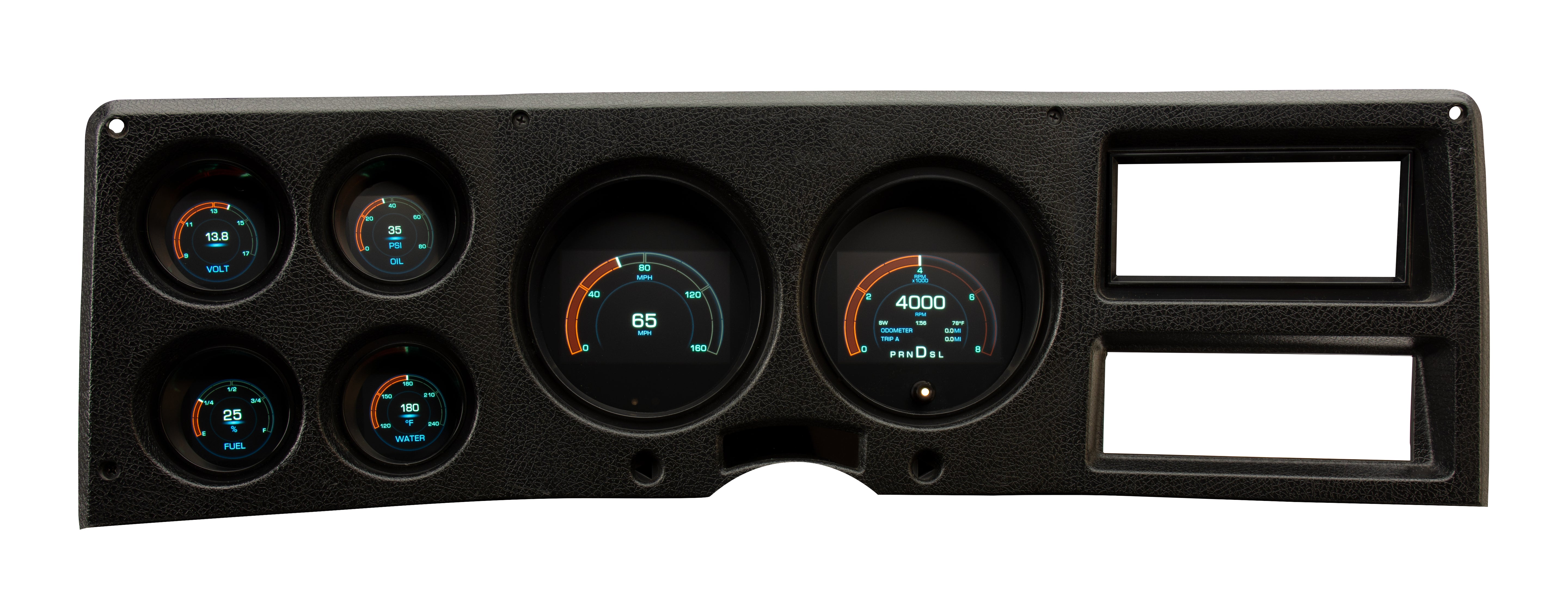 Dakota Digital GRFX-73C-PU — 1973–1987 Chevy/GMC C10 Truck GRFX Instrument System