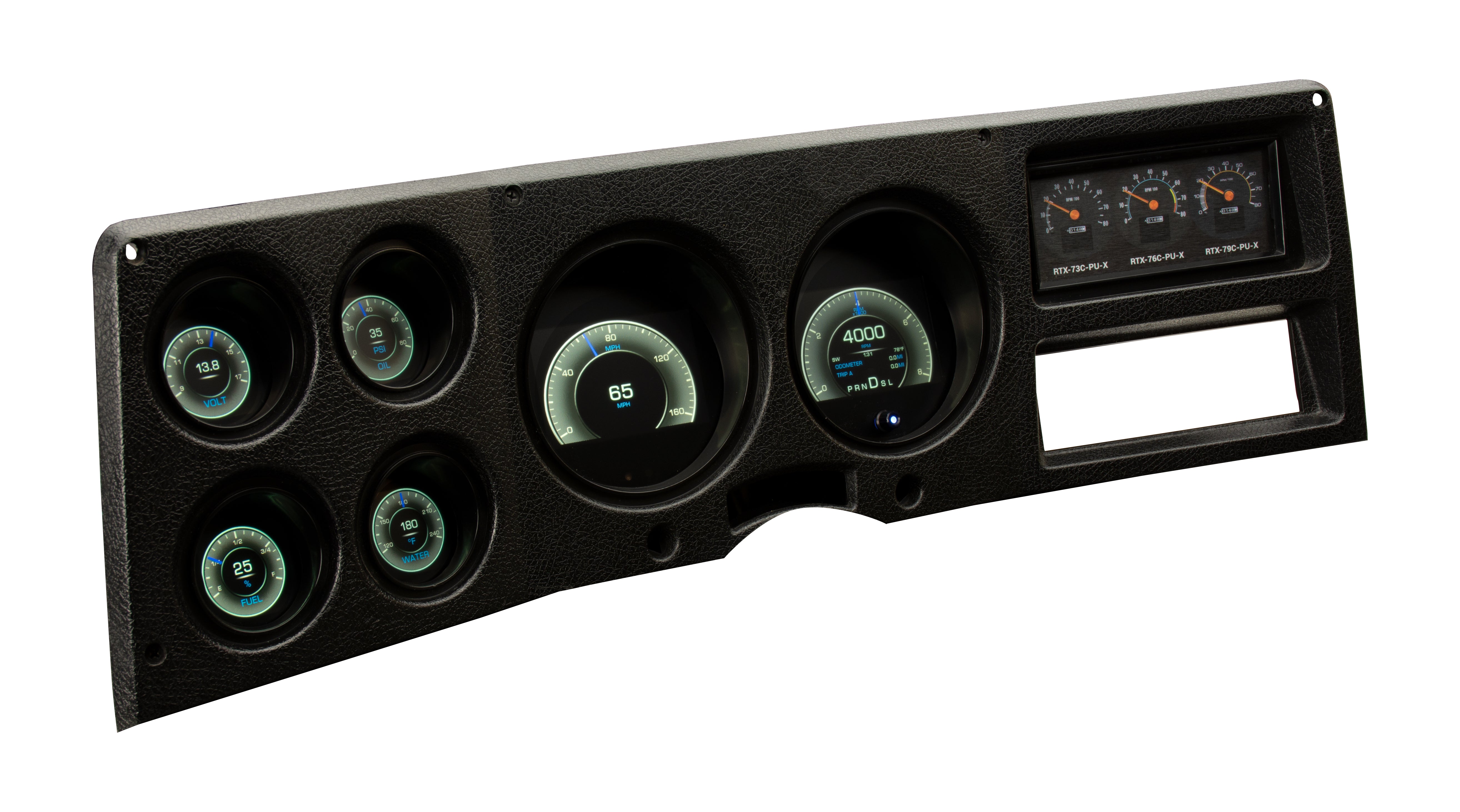 Dakota Digital GRFX-73C-PU — 1973–1987 Chevy/GMC C10 Truck GRFX Instrument System