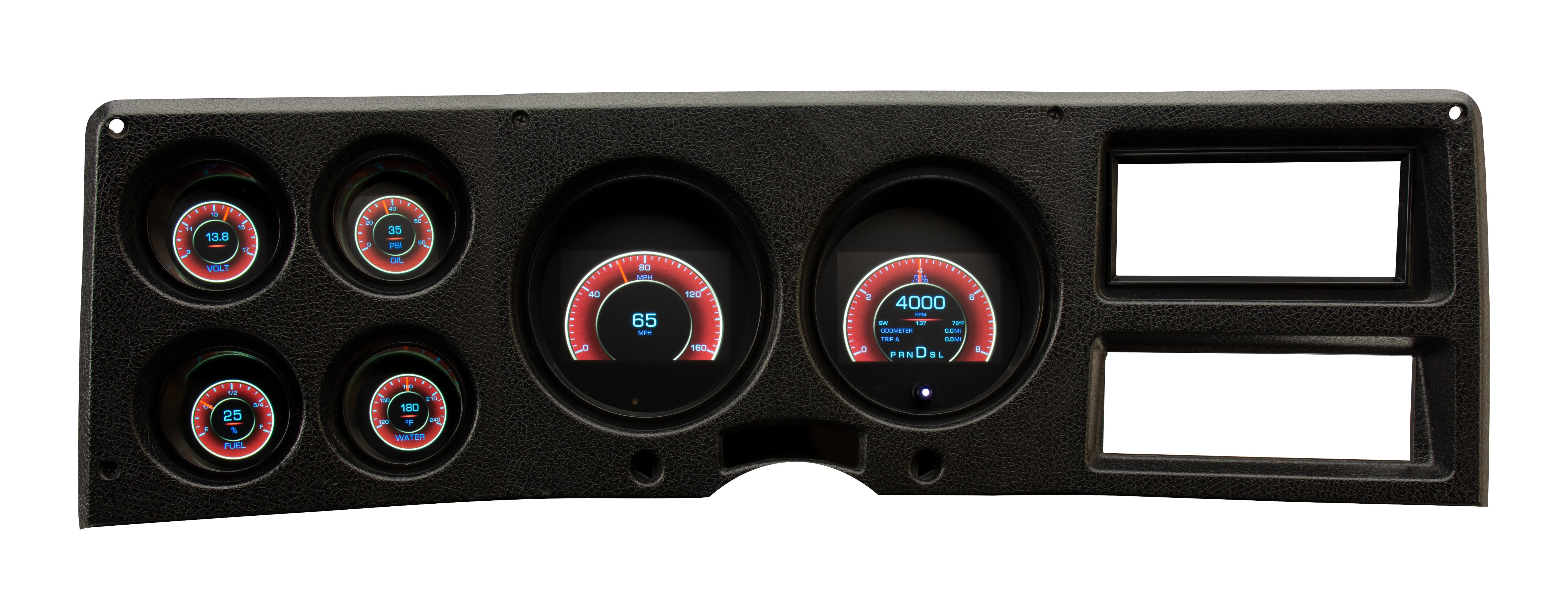 Dakota Digital GRFX-73C-PU — 1973–1987 Chevy/GMC C10 Truck GRFX Instrument System