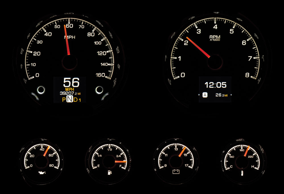 HDXF-2024FB DAKOTA DIGITAL GAUGES
