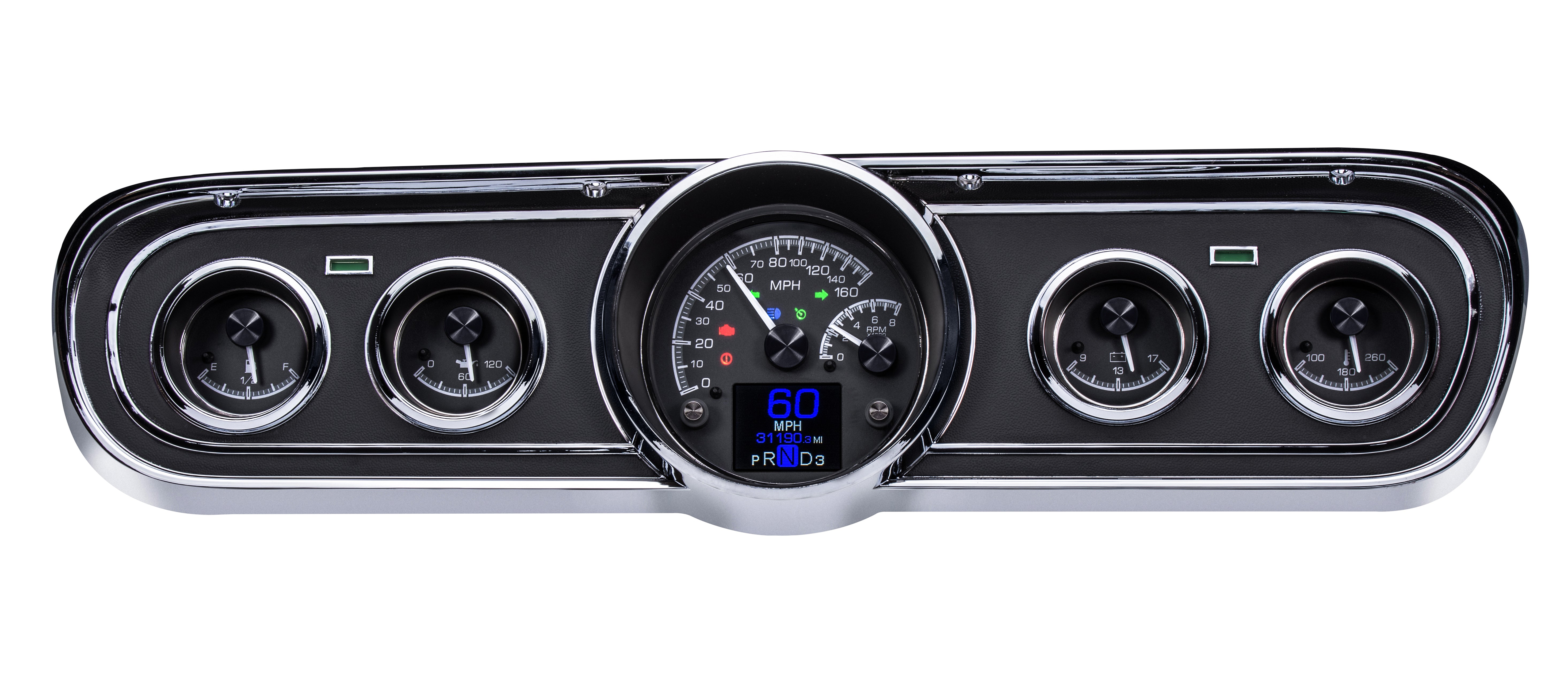 Dakota Digital HDX-65F-MUS — 1964.5–1966 Ford Mustang HDX Instrument S