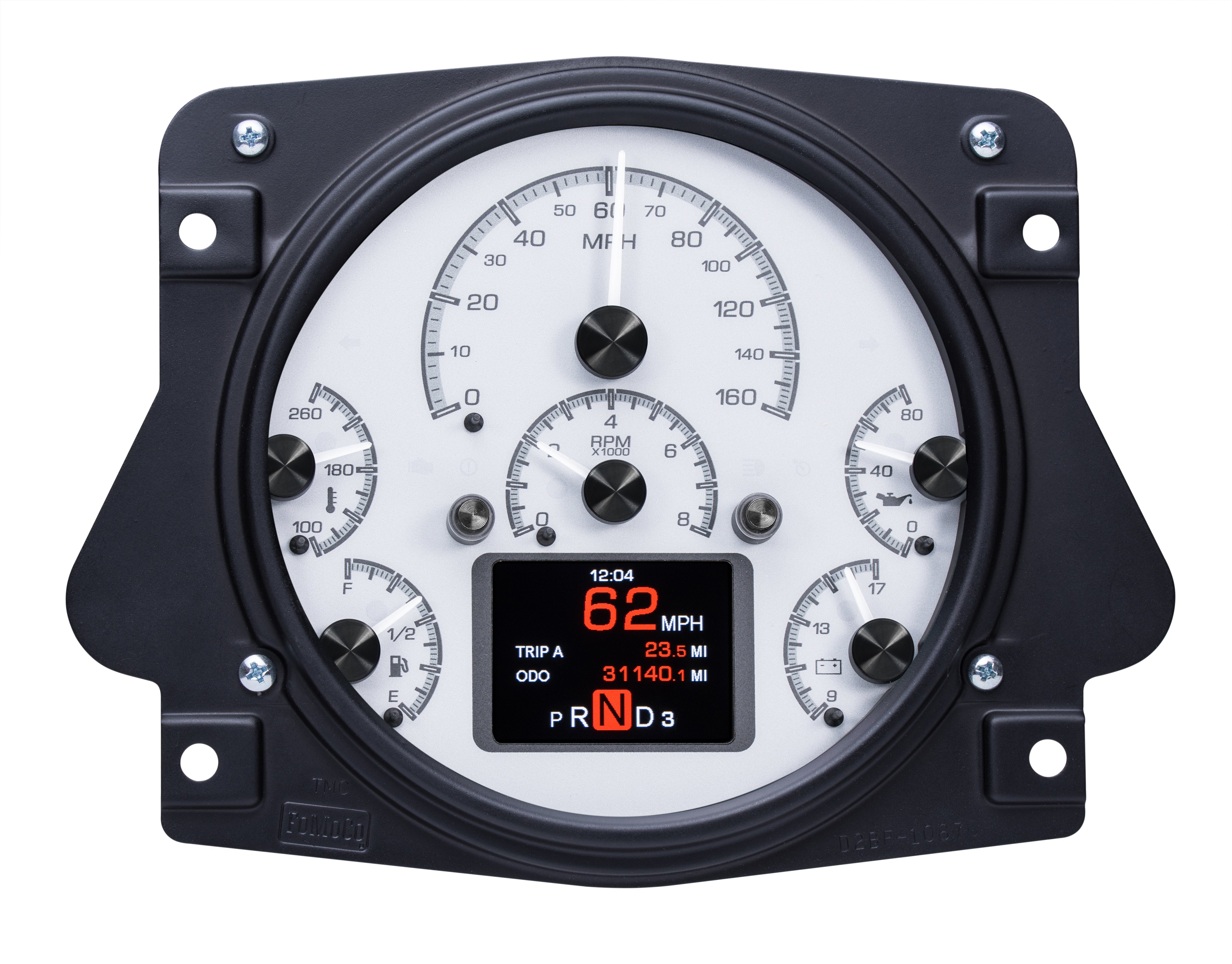 Dakota Digital HDX-66F-BRO — 1966–76 Ford Bronco HDX Gauge Kit