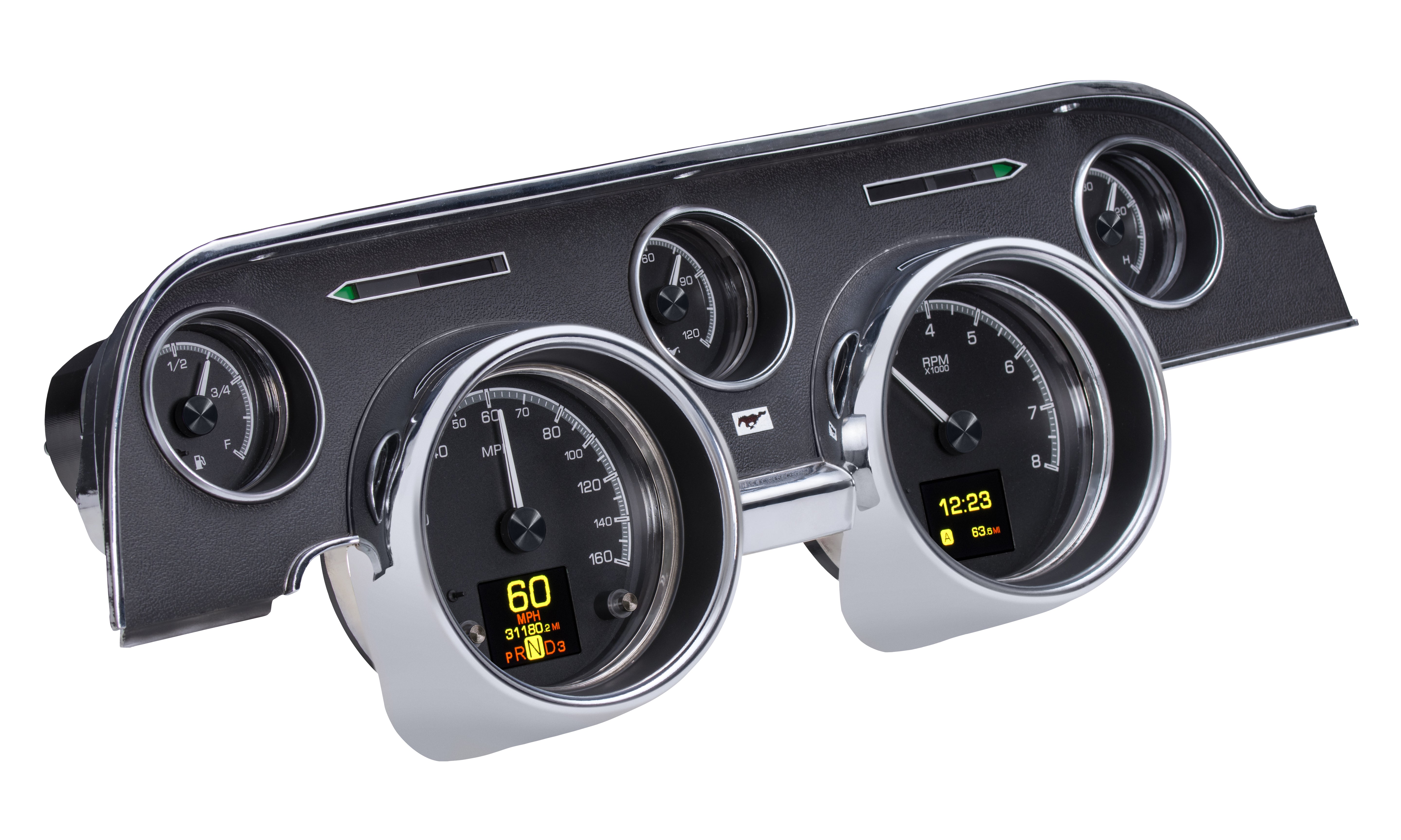Dakota Digital HDX-67F-MUS — 1967–68 Ford Mustang HDX Gauge