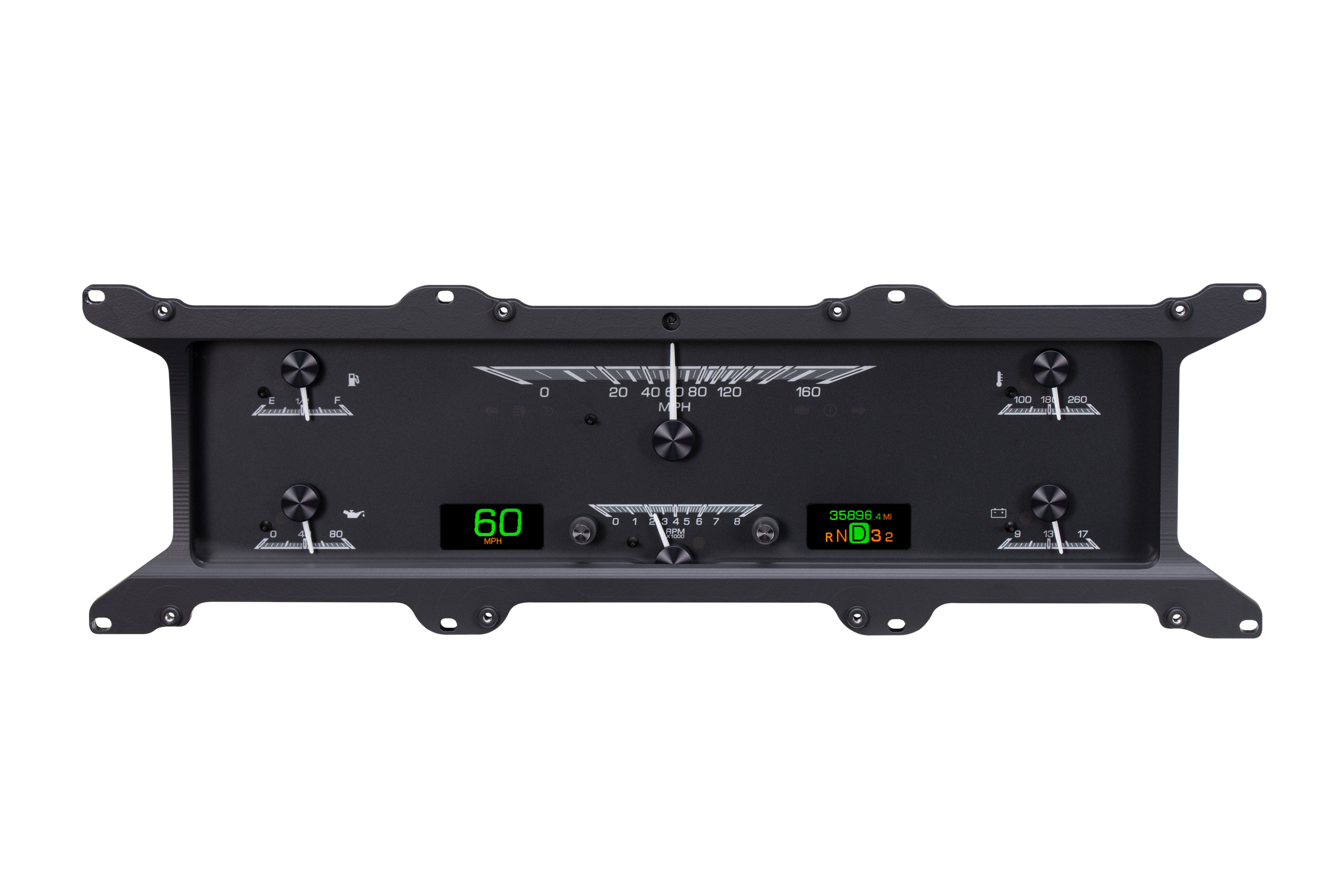 Dakota Digital HDX-67F-PU — 1967–72 Ford F-100/F-Series Truck Ford Tru