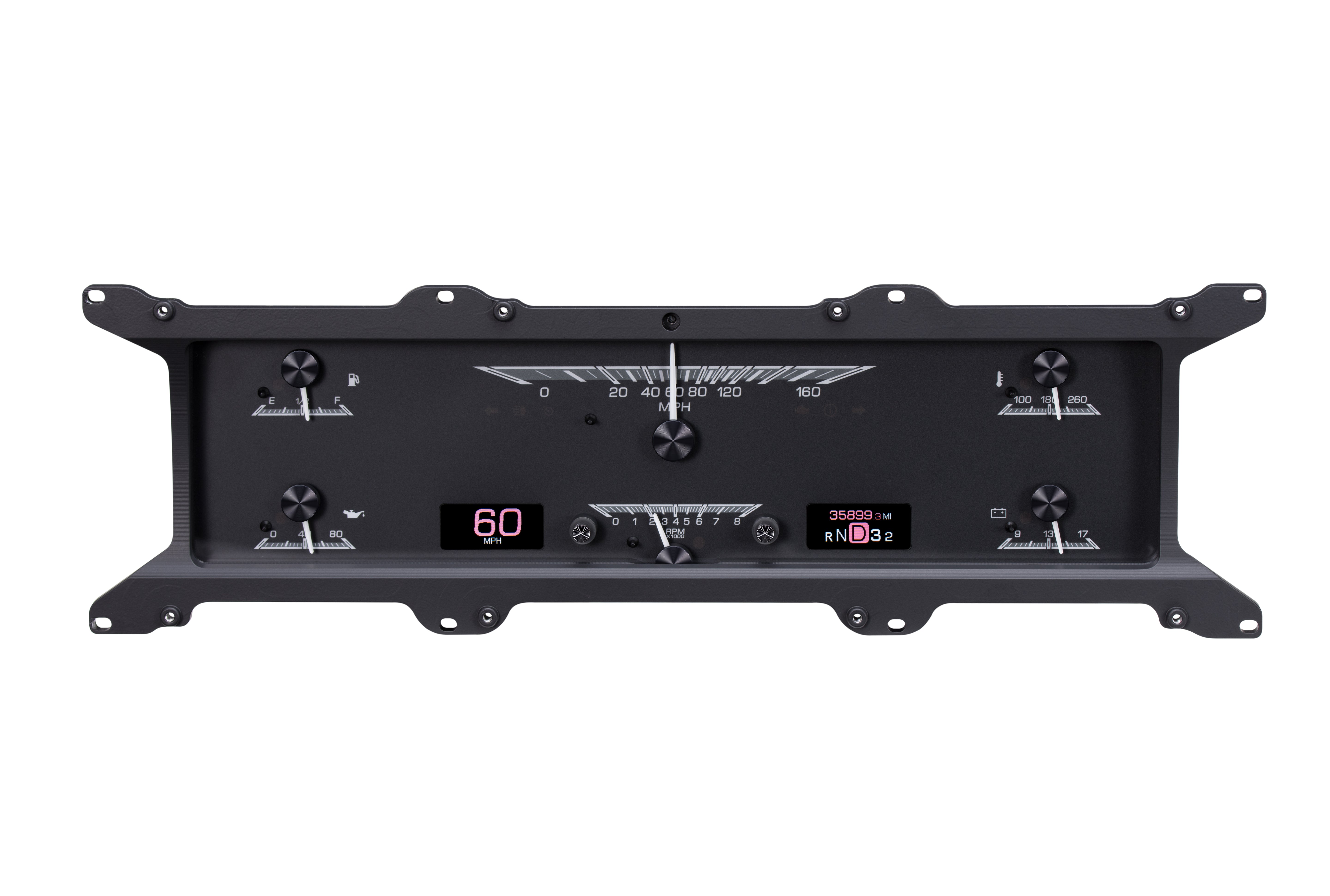 Dakota Digital HDX-67F-PU — 1967–72 Ford F-100 / F-Series HDX Gauge