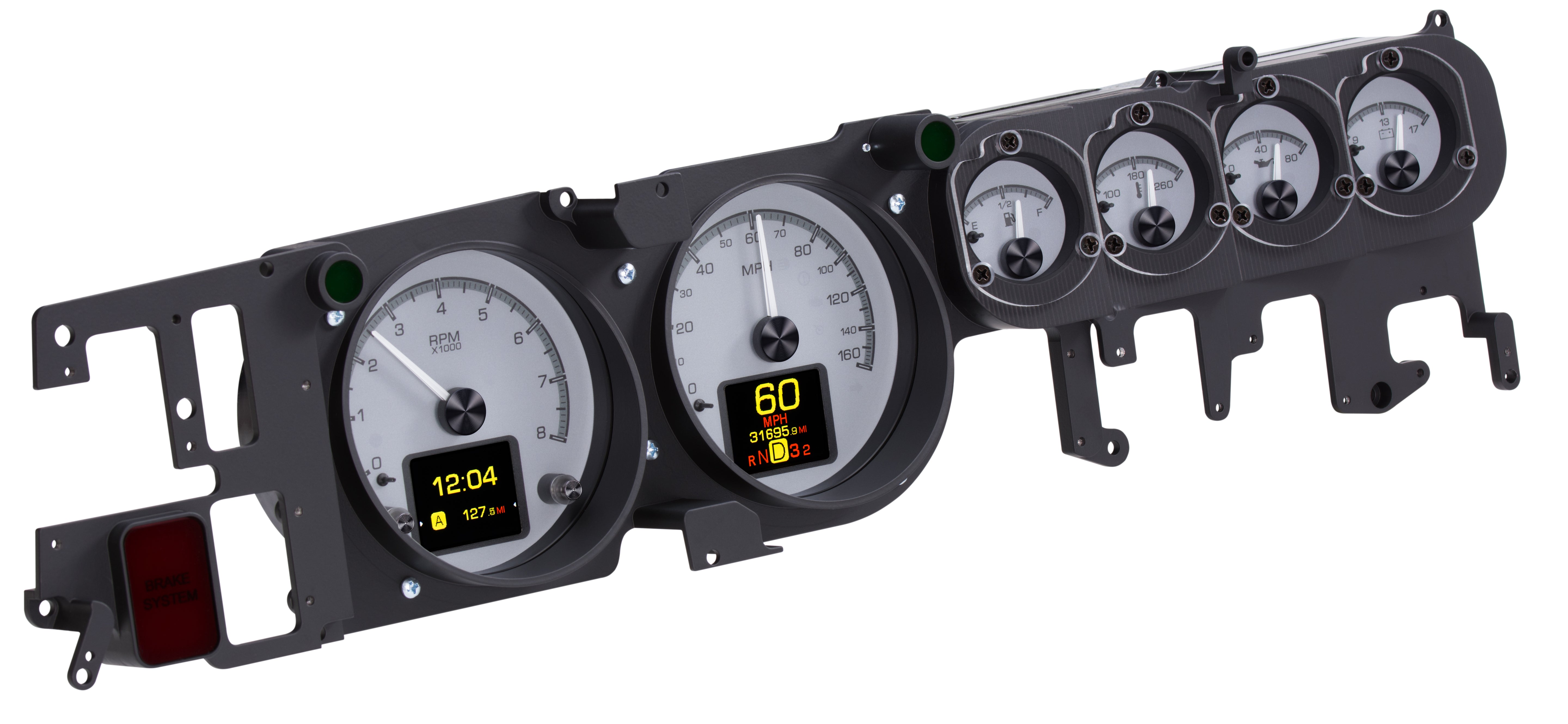 Dakota Digital HDX-68D-CHG — 1968–70 Dodge Charger HDX Gauge