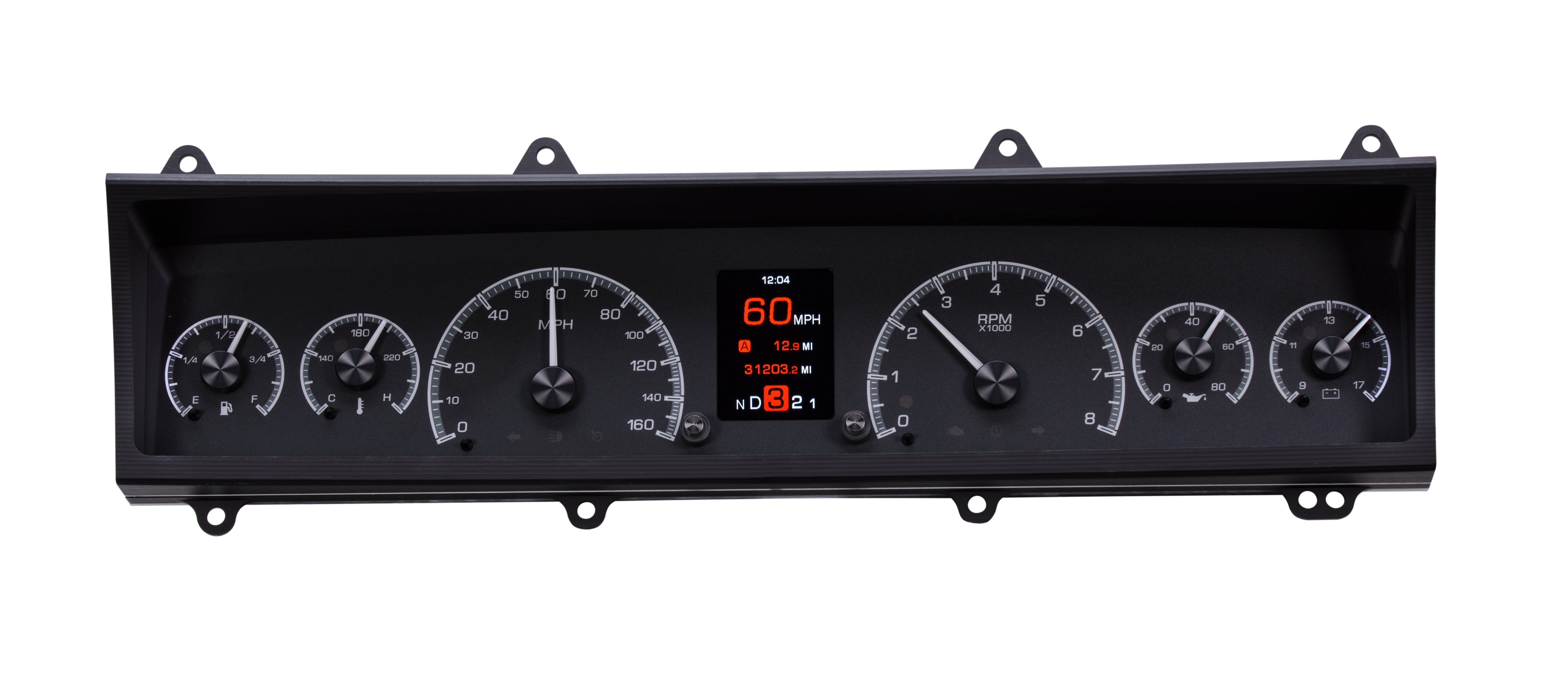 Dakota Digital HDX-69C-NOV — 1969–76 Chevy Nova HDX Gauge Kit