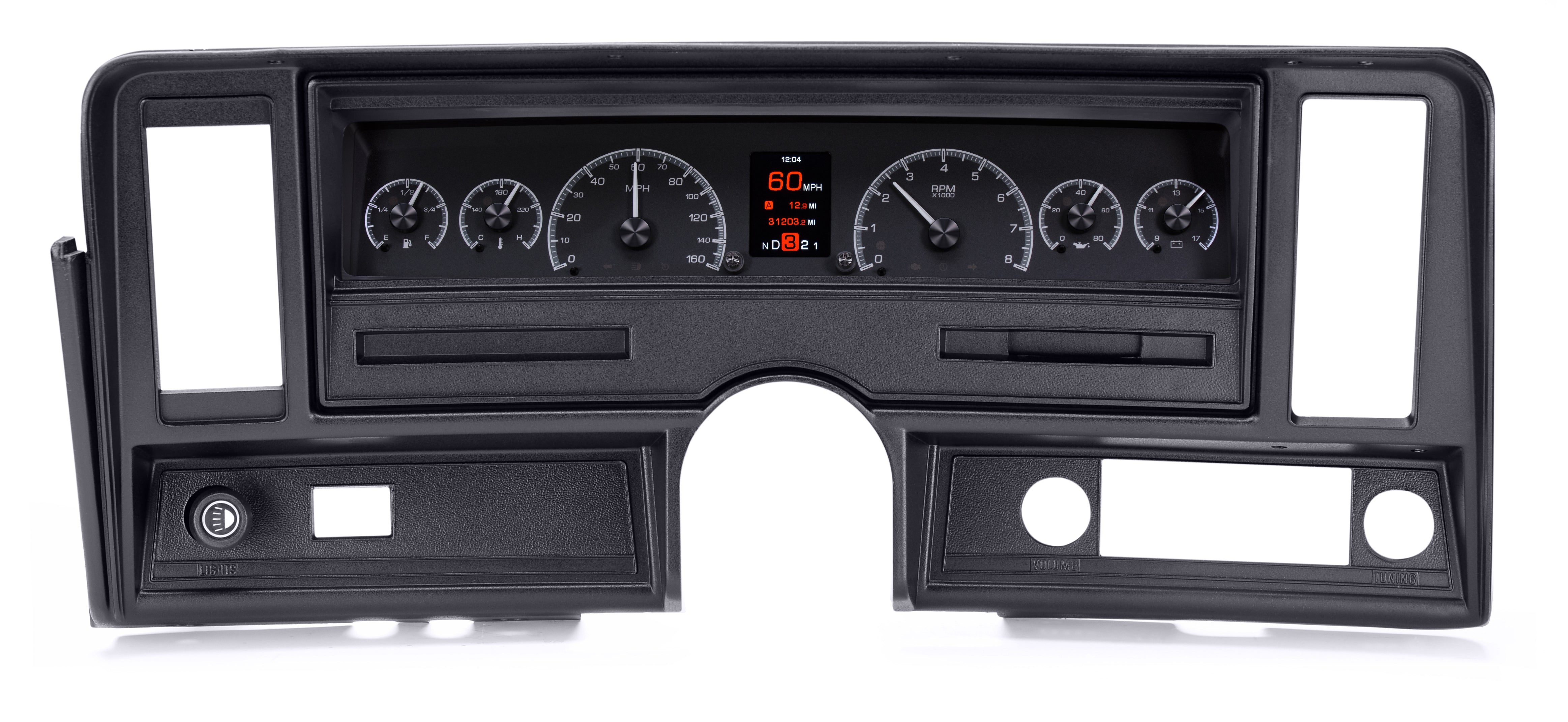 Dakota Digital HDX-69C-NOV — 1969–76 Chevy Nova HDX Gauge Kit