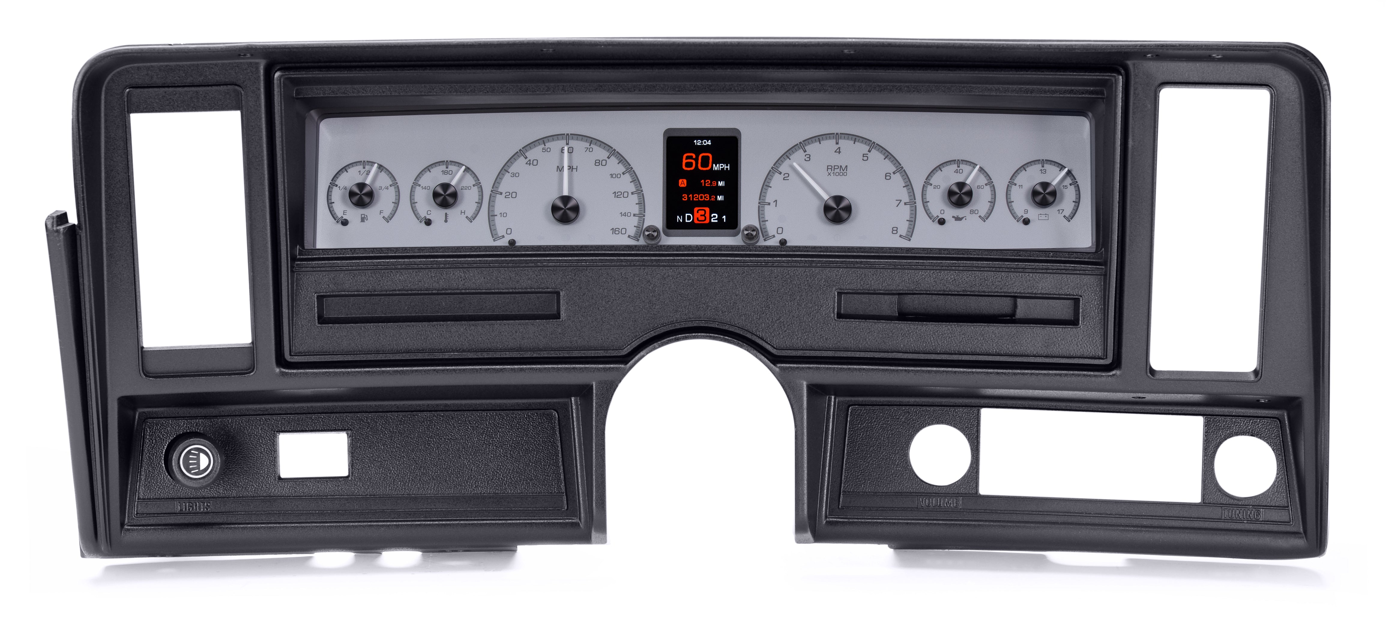 GMページ Dakota Digital HDX-69C-NOV — 1969–76 Chevy Nova HDX Gauge Kit