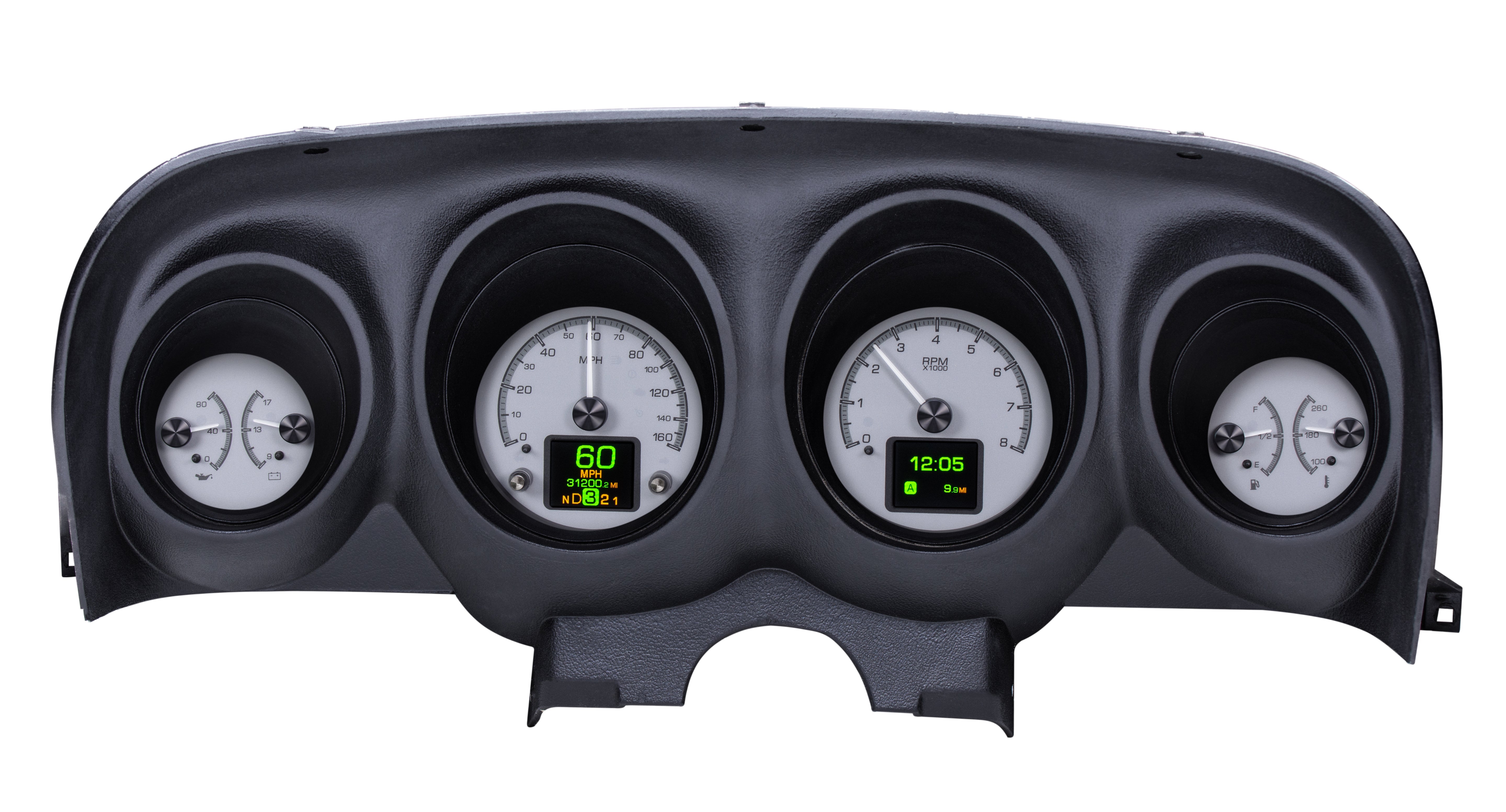 Dakota Digital HDX-69F-MUS — 1969–70 Ford Mustang HDX Gauge