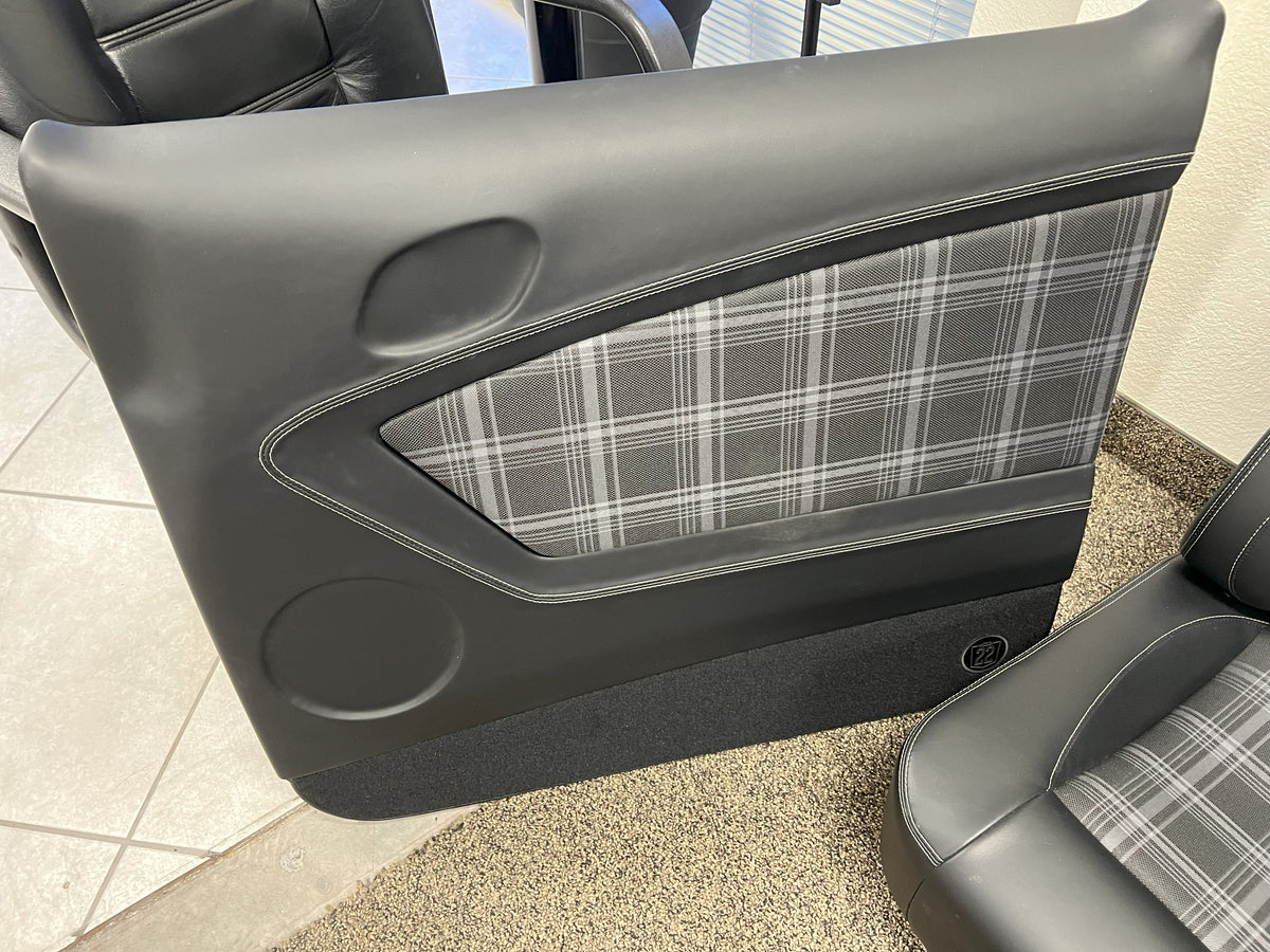 Fesler Squarebody fiberglass door panels raw gel-coat finish hand-built in Phoenix Arizona