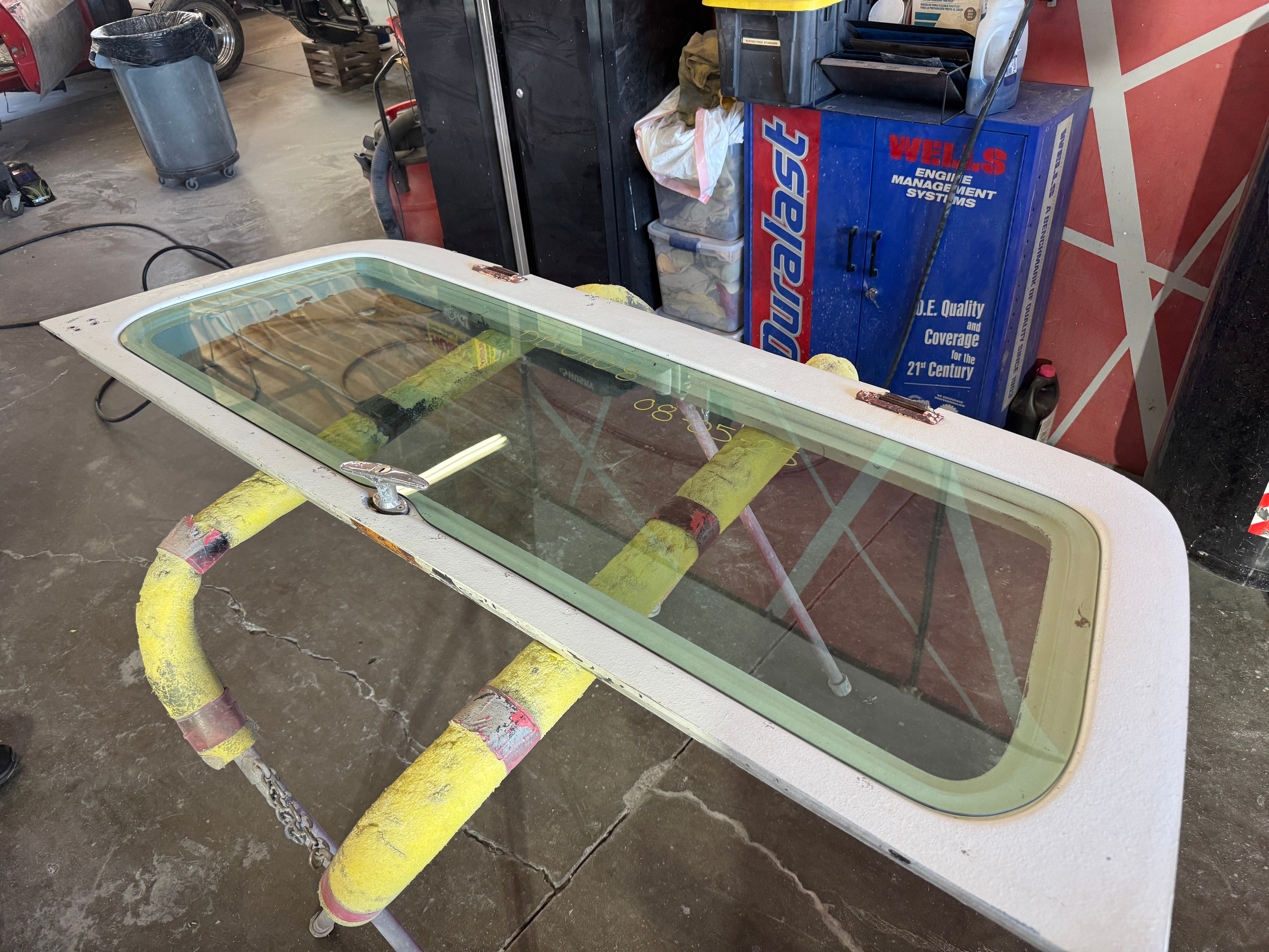 1969-72 C-10 Blazer DOT Flush Mount Rubber Less Glass. Made in America.
