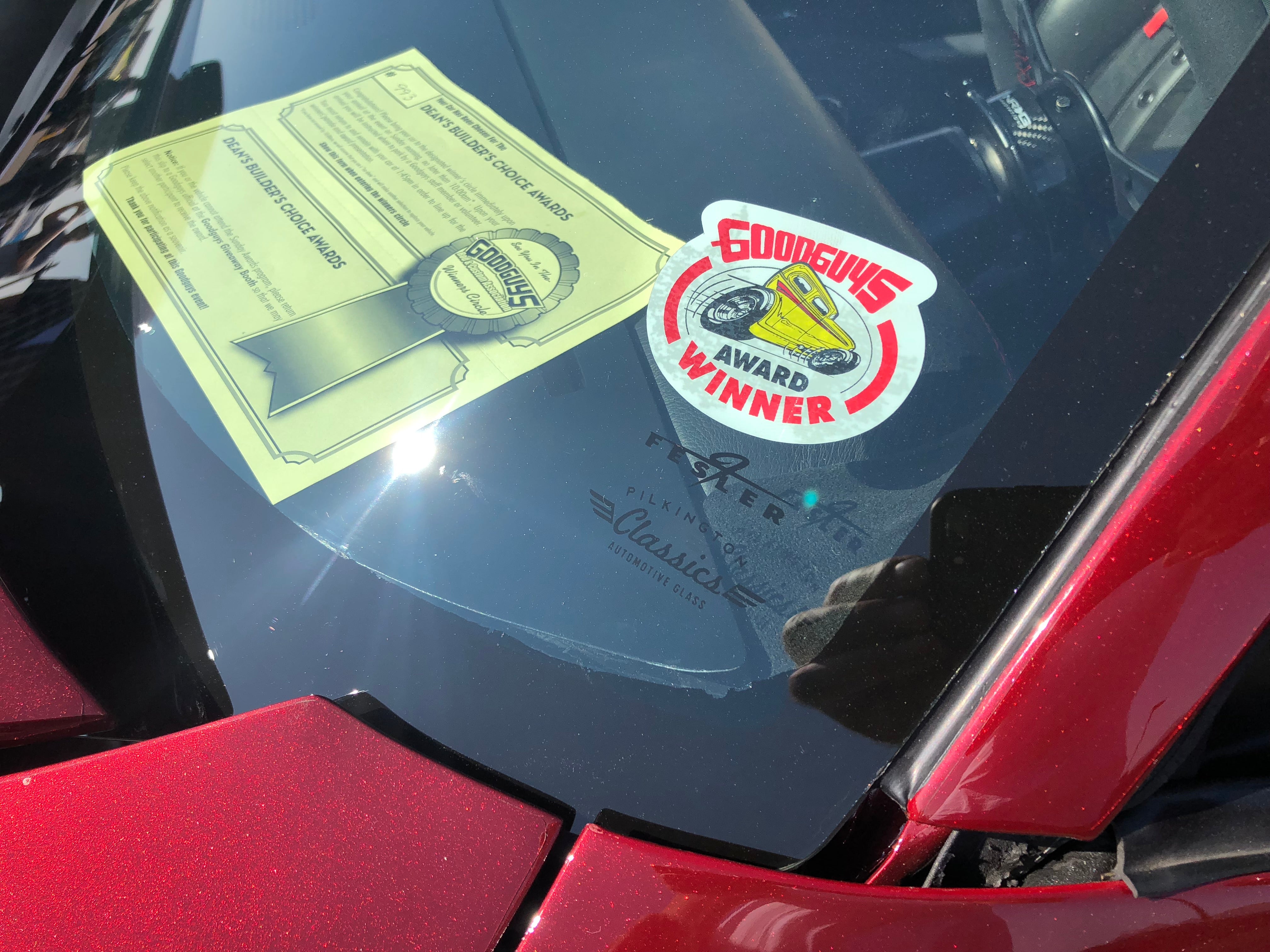 1975-81 2nd Gen Camaro DOT Flush Mount Trim Less Glass. Made in America.