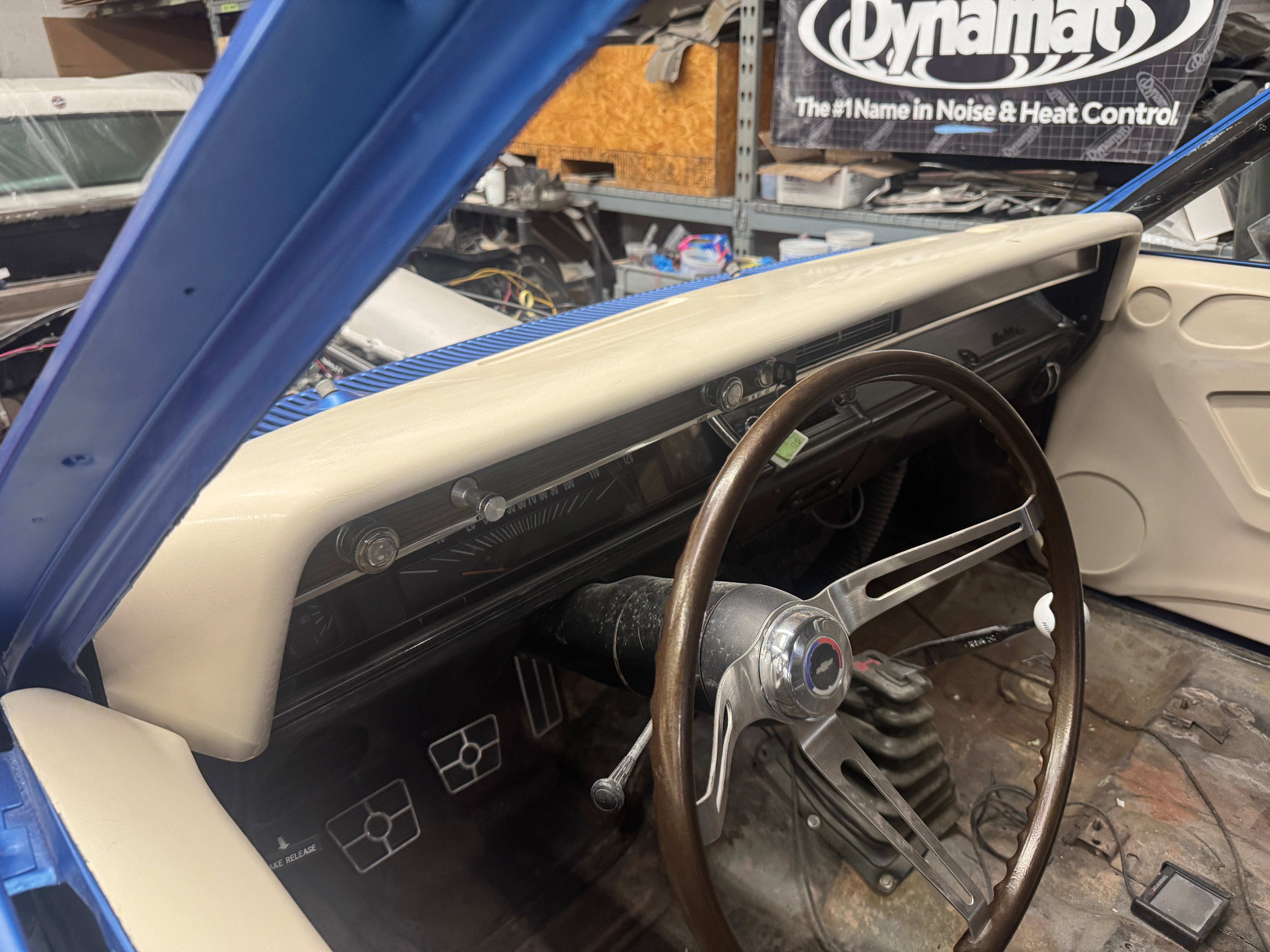 1966-67 Chevelle Dash Overlay